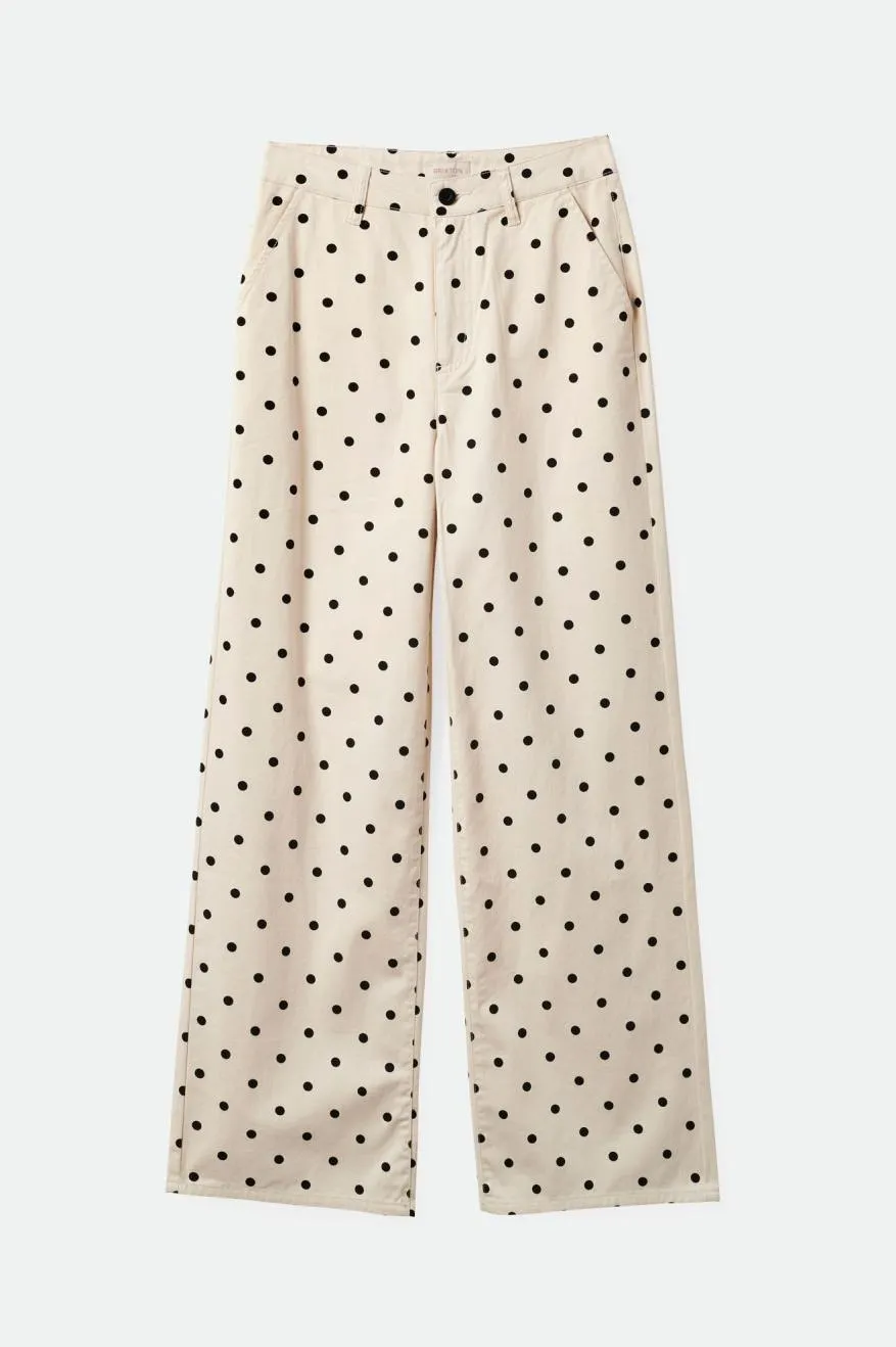 Victory Full Length Wide Leg Pant - Natural Smart Stretch