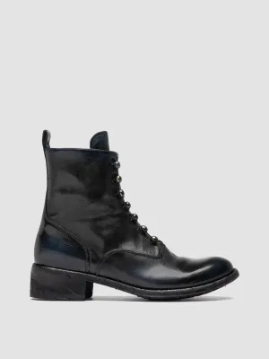 All Fit Casual LISON 036 - Black Leather Zipped Boots