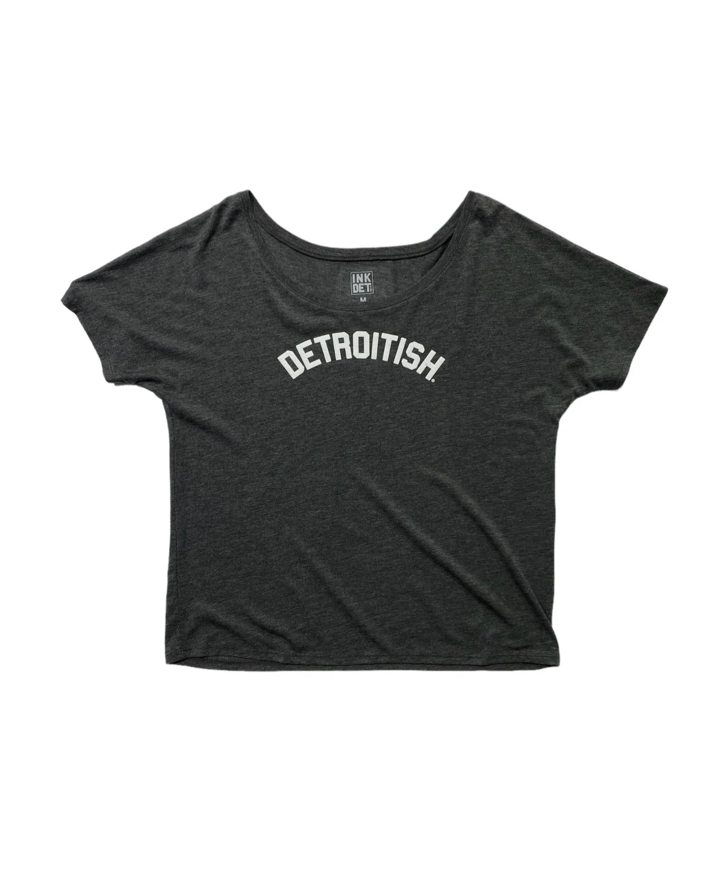 Ink Detroit Detroitish Slouchy T-Shirt - Dark Grey Soft and durable Comfortable and stylish