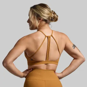 Break the Limits Sports Bra (Biscuit) Machine washable Heat-sealed seams