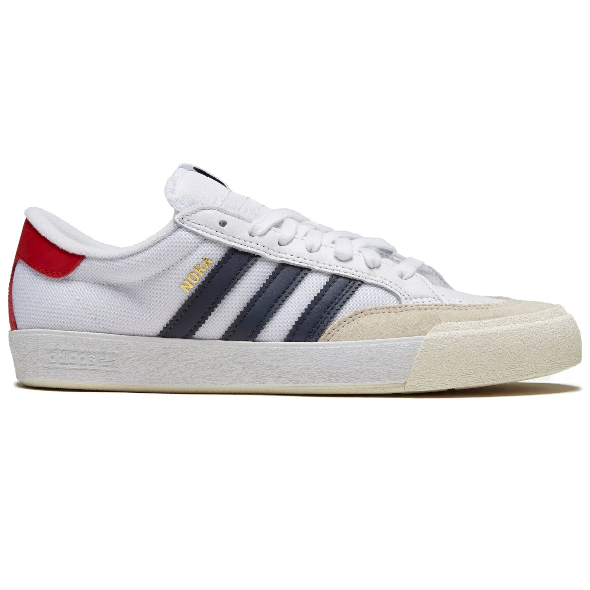 Comfortable Collar Adidas Nora Pro White/Shadow Navy/Scarlet Red