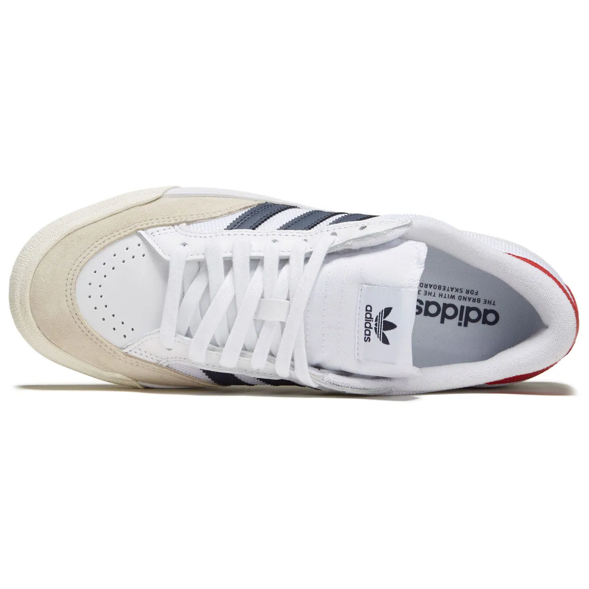 Adidas Nora Pro White/Shadow Navy/Scarlet Red Skater Move