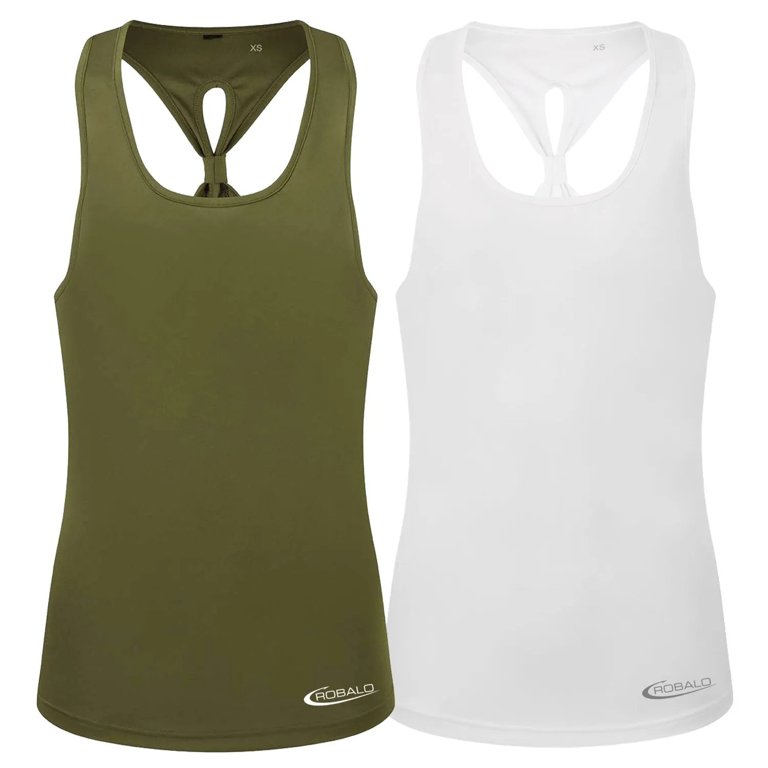 NonRestrictive Fit RBS211 Ladies TriDri Knot Back Tank