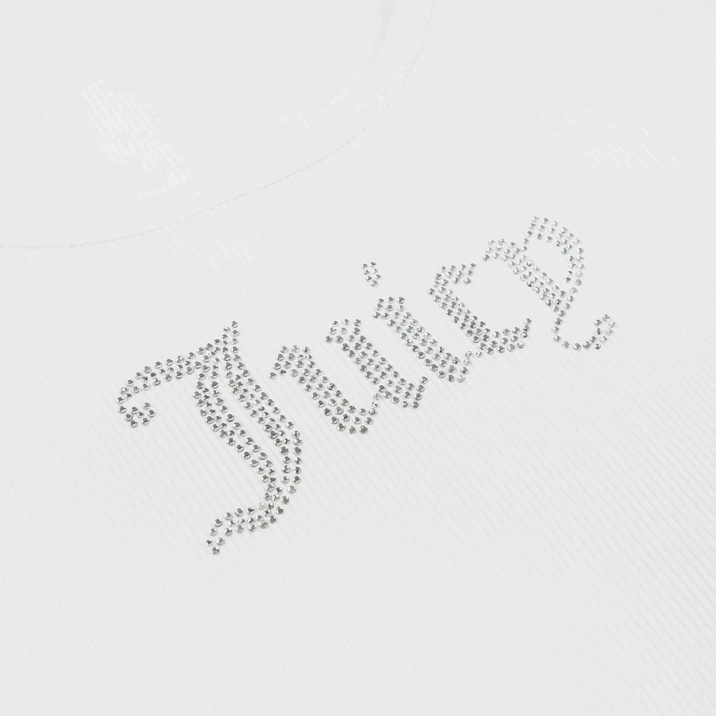 Still Glow Long Bling Top Womens Tank Top (White)