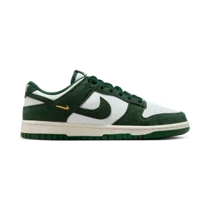 Nike Dunk Low 'Gorge Green Gold Mini Swoosh' Women's Shoes hook and loop closure