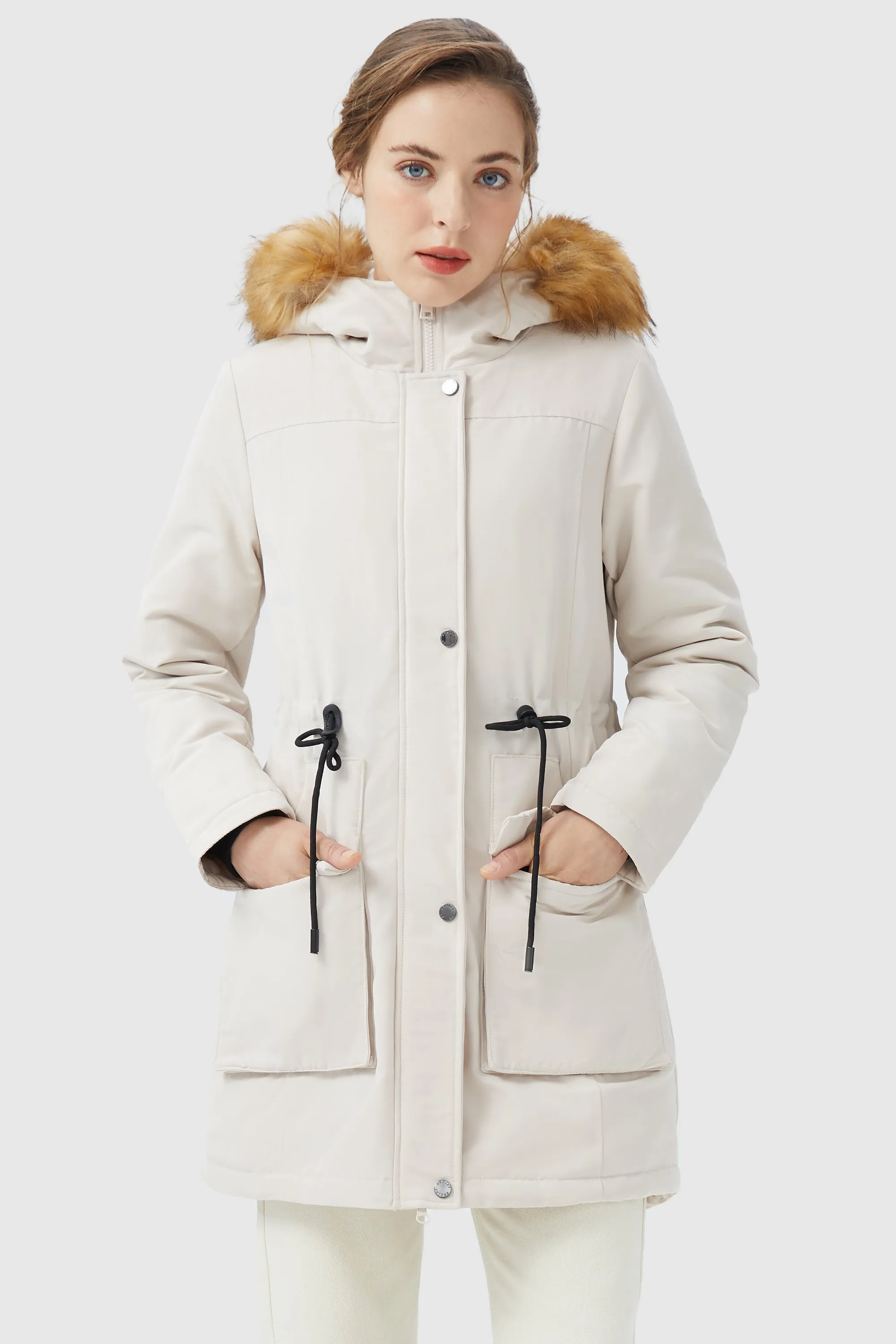 OdorControlTreatment Thickened Fleece Lined Parka Jacket