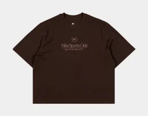 NSW Boxy Campus Womens Short Sleeve Shirt (Brown) One-Piece Wear ZeroIrritationLabels