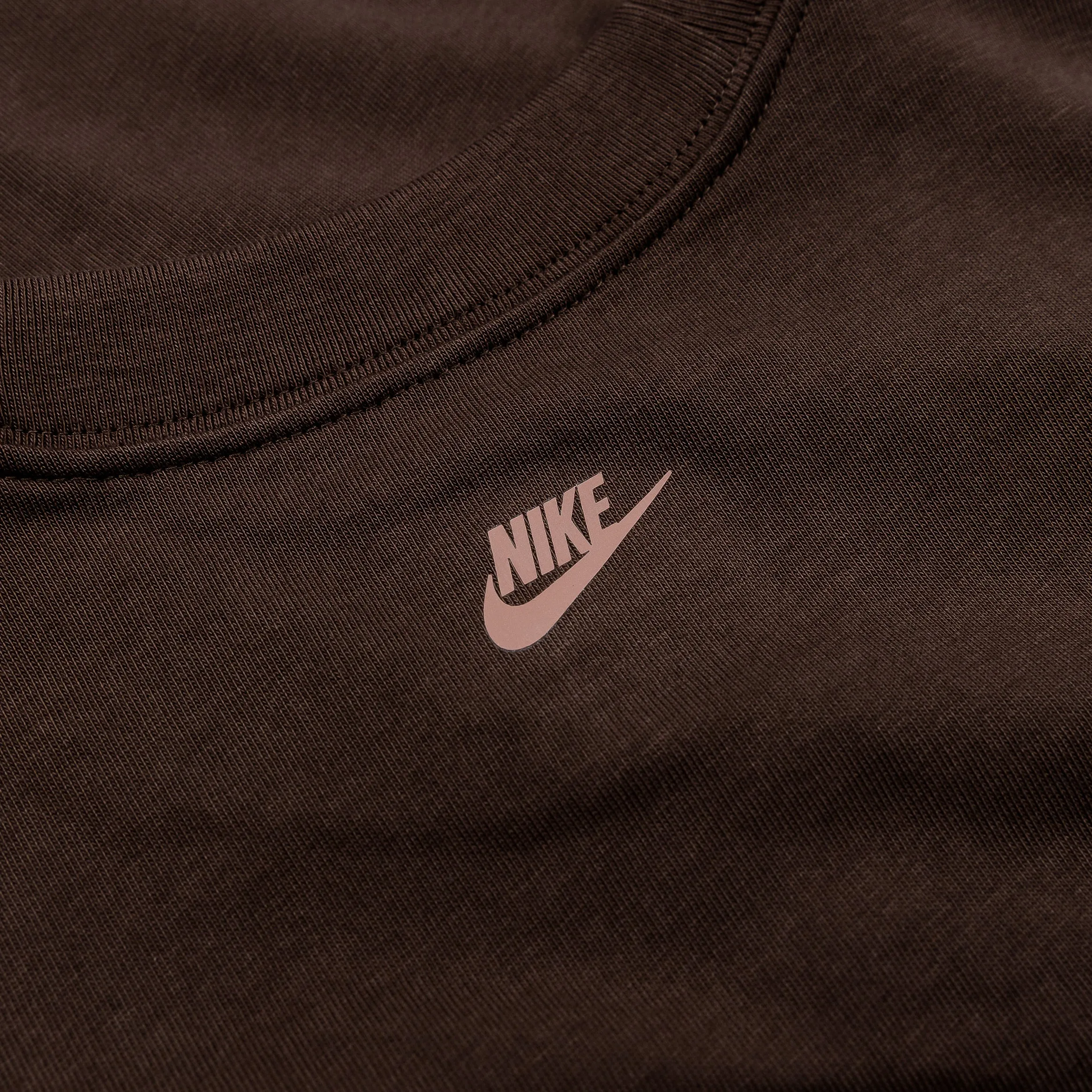 NSW Boxy Campus Womens Short Sleeve Shirt (Brown) Myth Soul