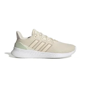 ADIDAS GZ6773 PUREMOTION SE WMN'S (Medium) White/Beige/Green Textile Running Shoes Ventilated Tongue Dynamic Arch Bridge