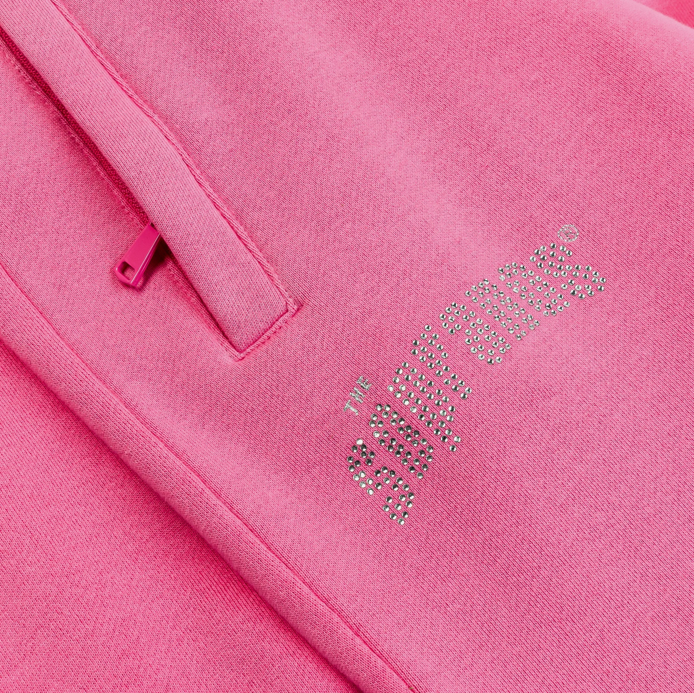 Active Comfort Fit SP x Sopranos Logo Washed Joggers Womens Sweatpants (Pink)