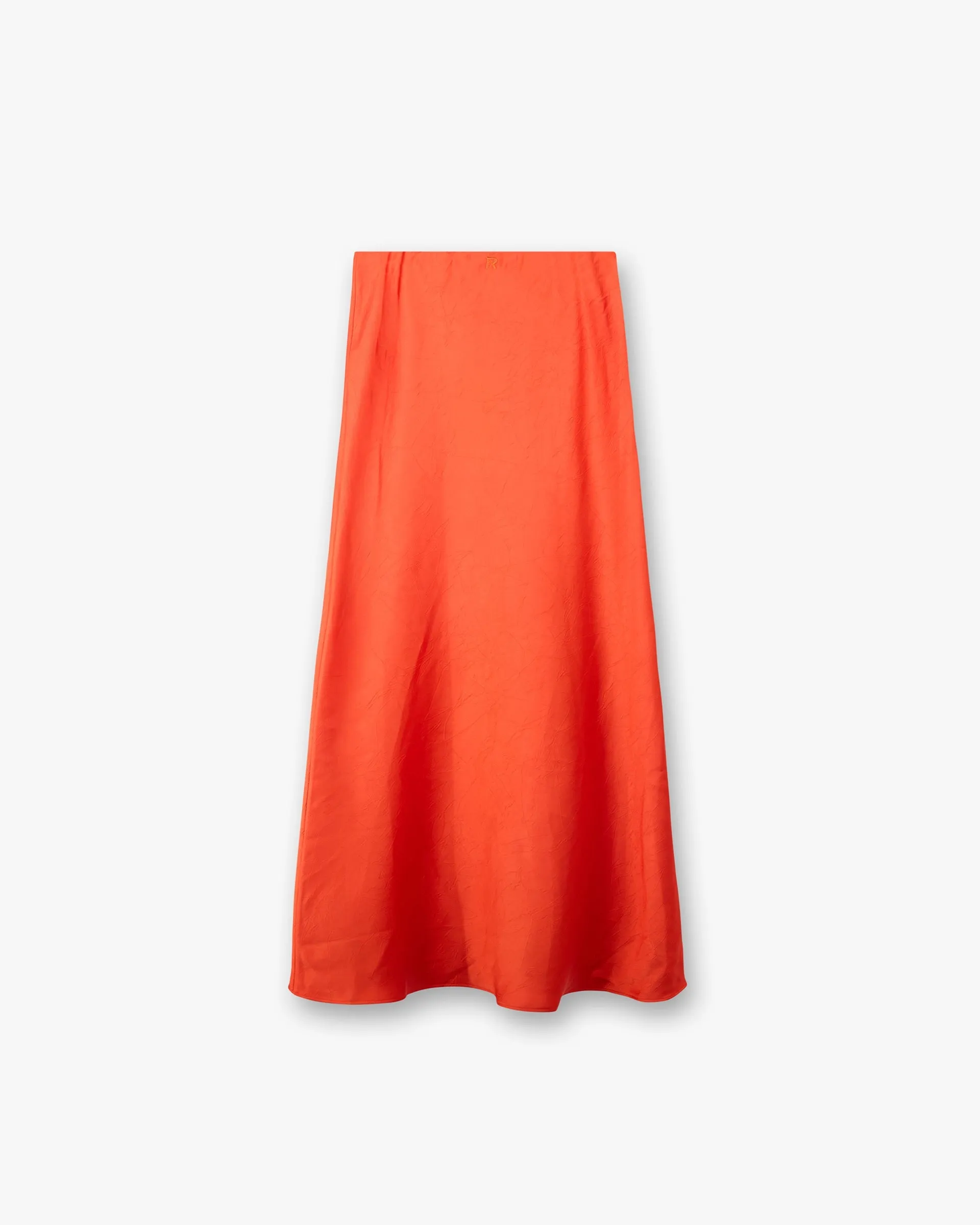 Fantasy Skirt - Bright Orange Side Pockets