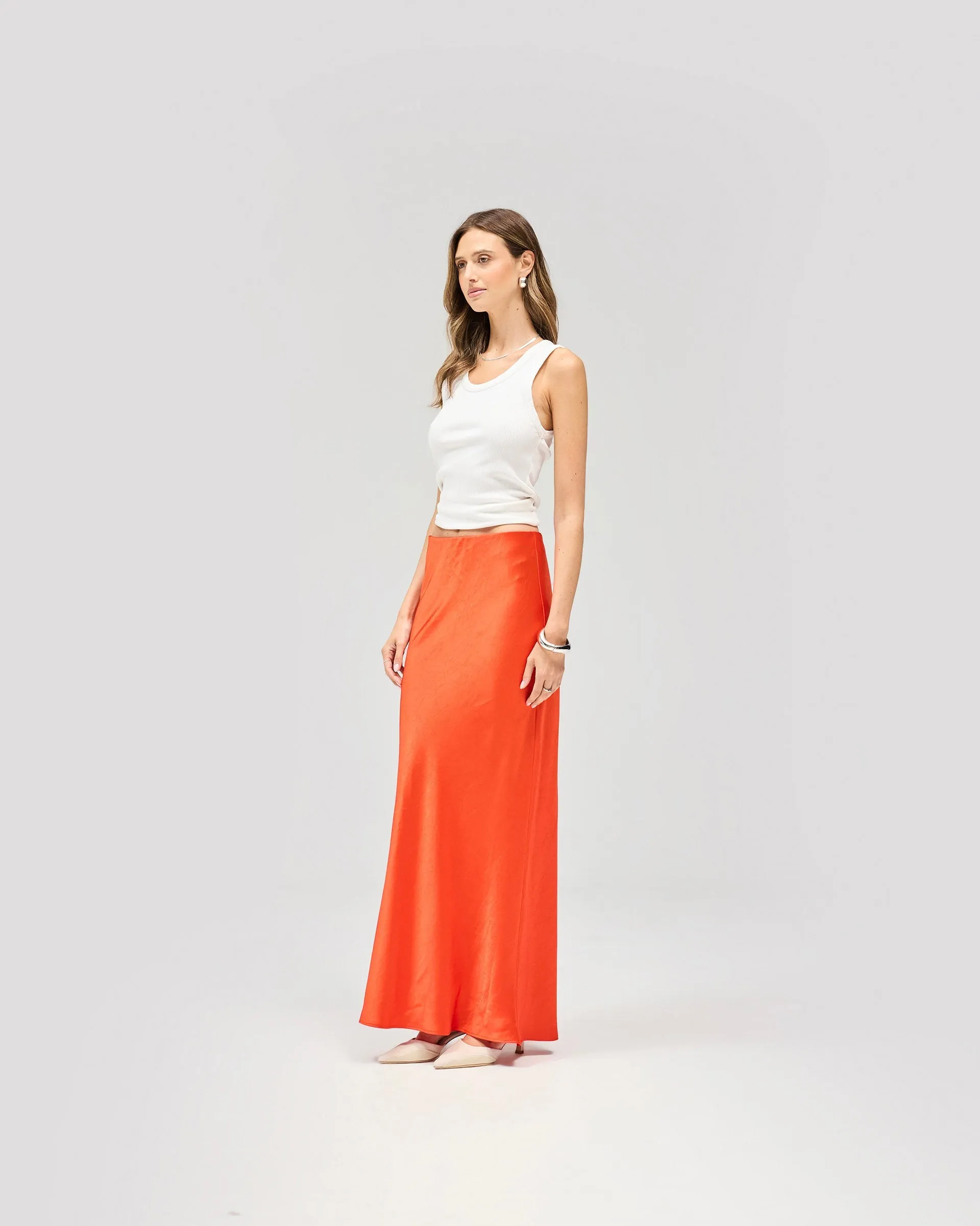 Seasonal special Fantasy Skirt - Bright Orange