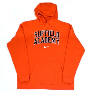 Breathable Design product animal print wildness Suffield Academy Nike Orange Hoodie