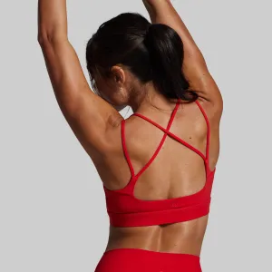 Exhale Sports Bra (Adrenaline) Seam-Free Construction