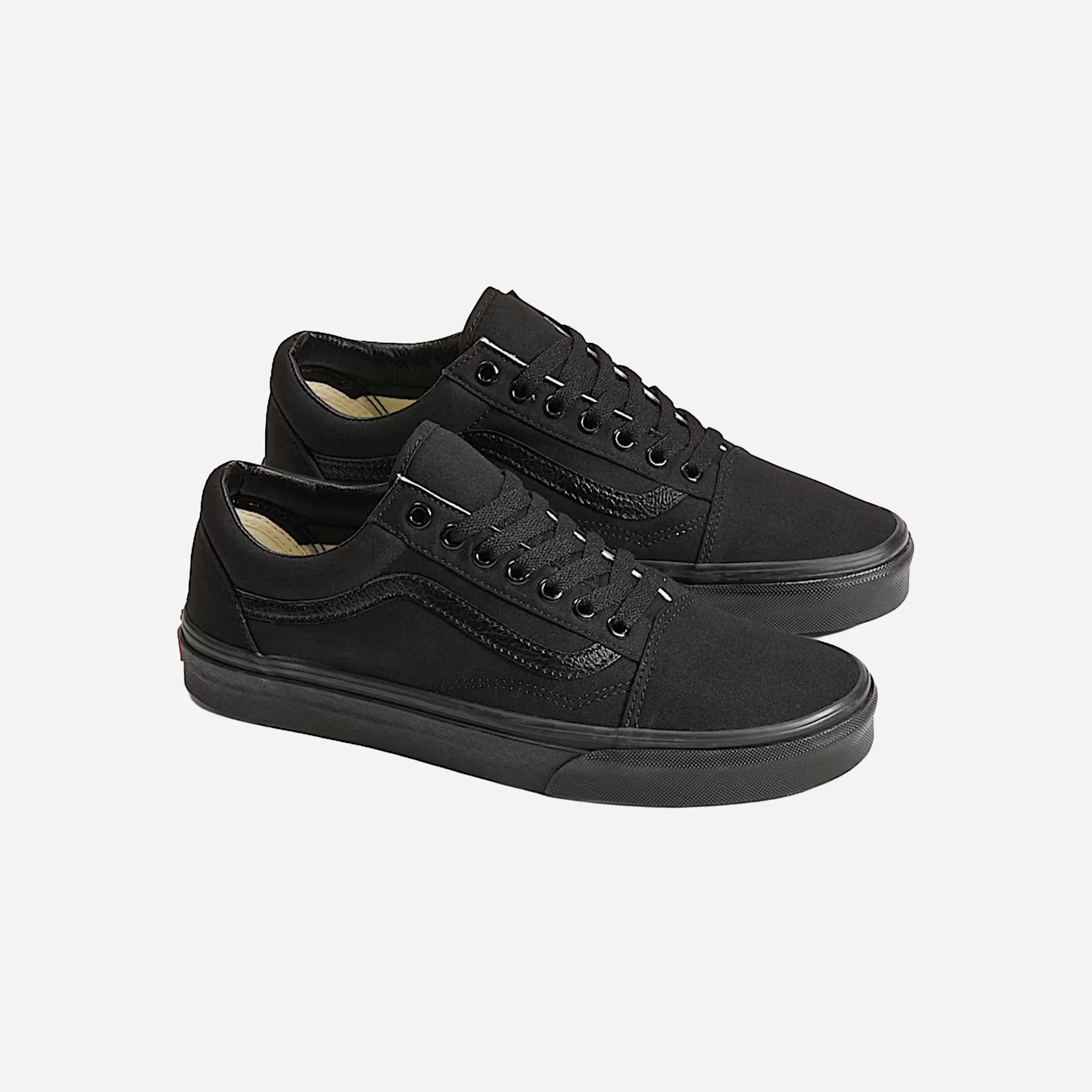 All Fit Style Zip Design Vans Old Skool Shoe Black