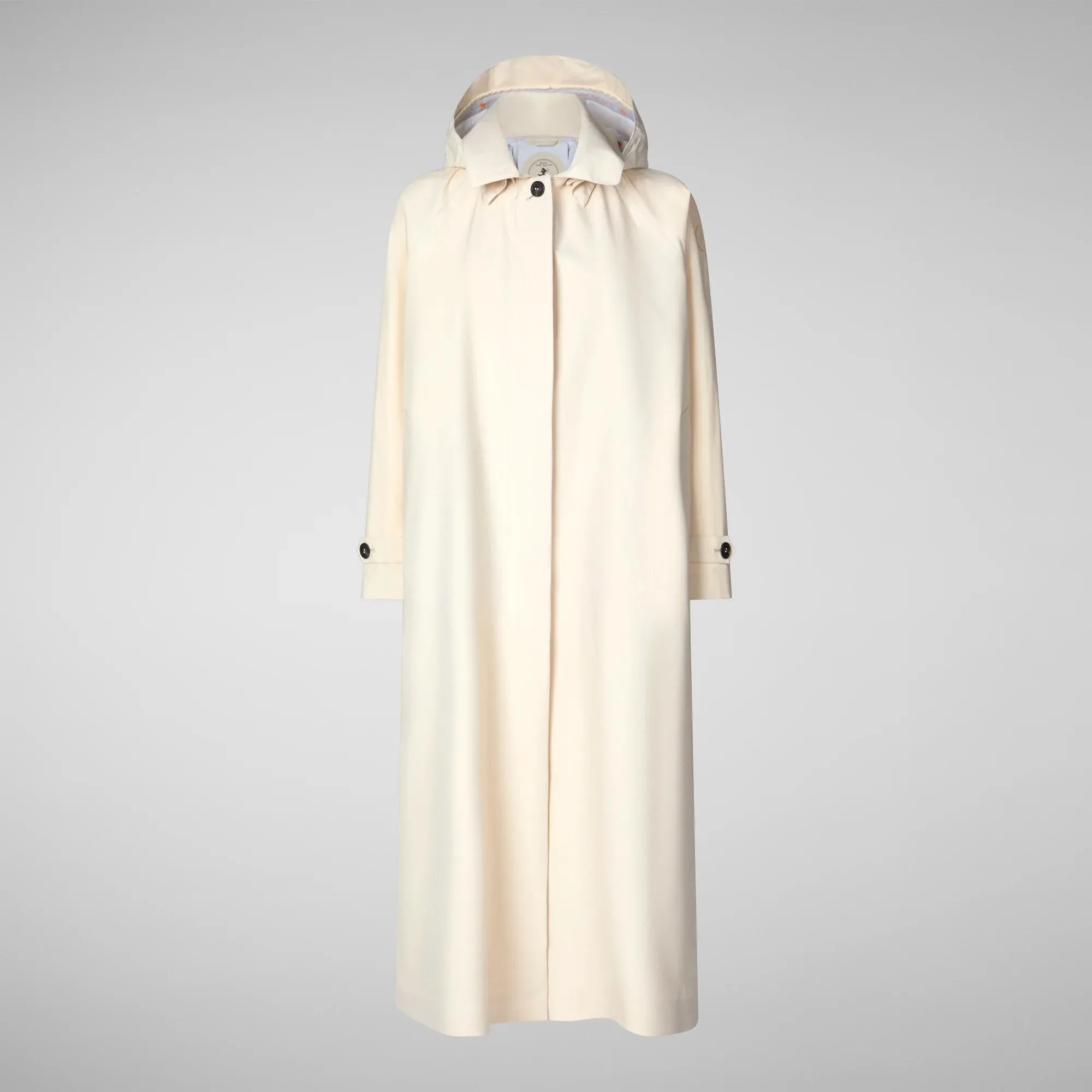 Misty Hooded Coat Quilted Lining