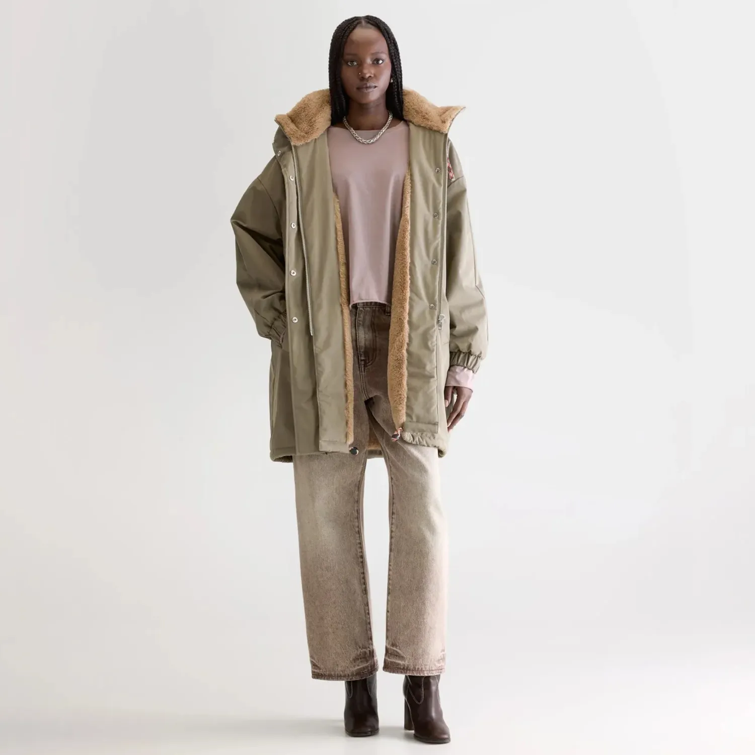 Versatile Design Jade Duffle Parka (Dust)