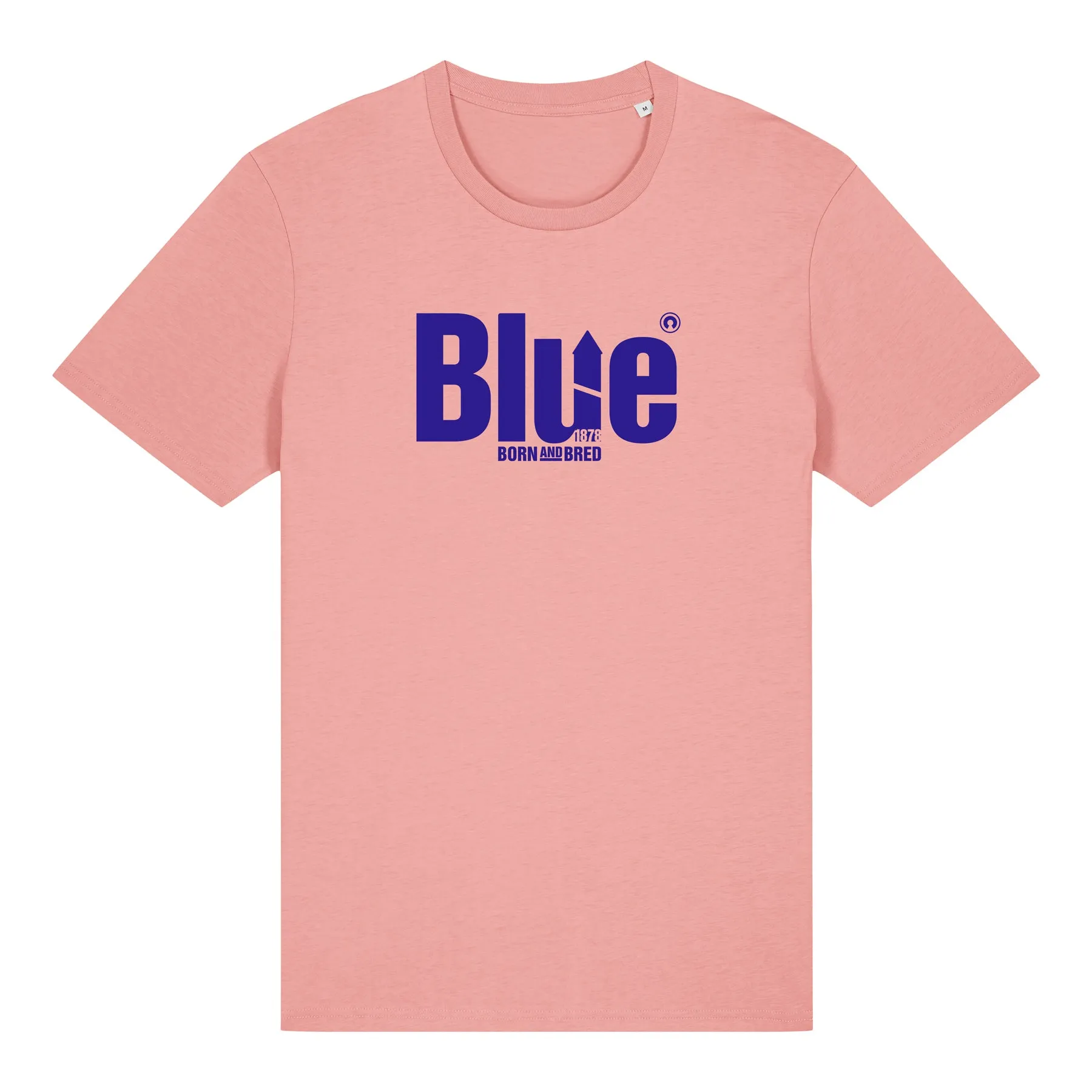 Blue Born And Bred Tee Cozy Apparel Sustainable Fibers