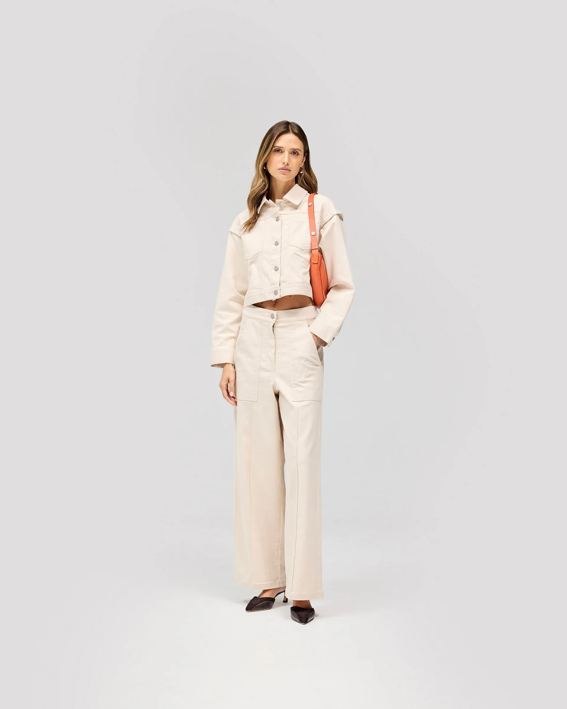 Energy Jacket - Beige Sun Protective Fabric