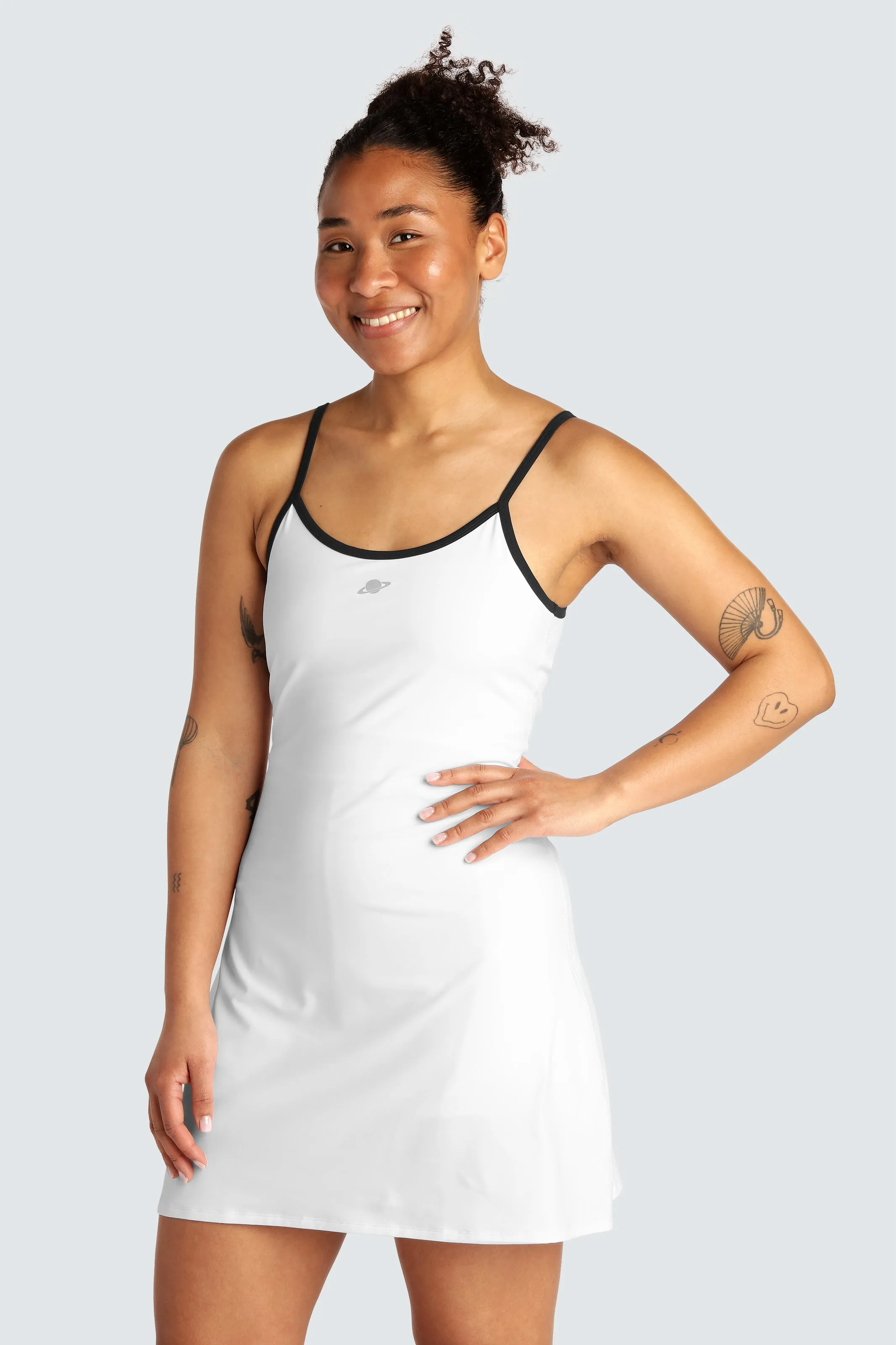 TENNIS1 DRESS Weekend Chic Matte-finish