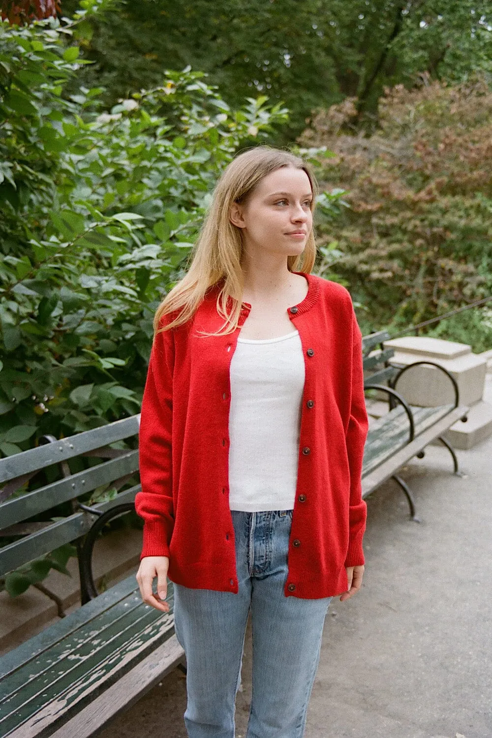 Amalie Cardigan Ribbed Trim Comfortable Wear