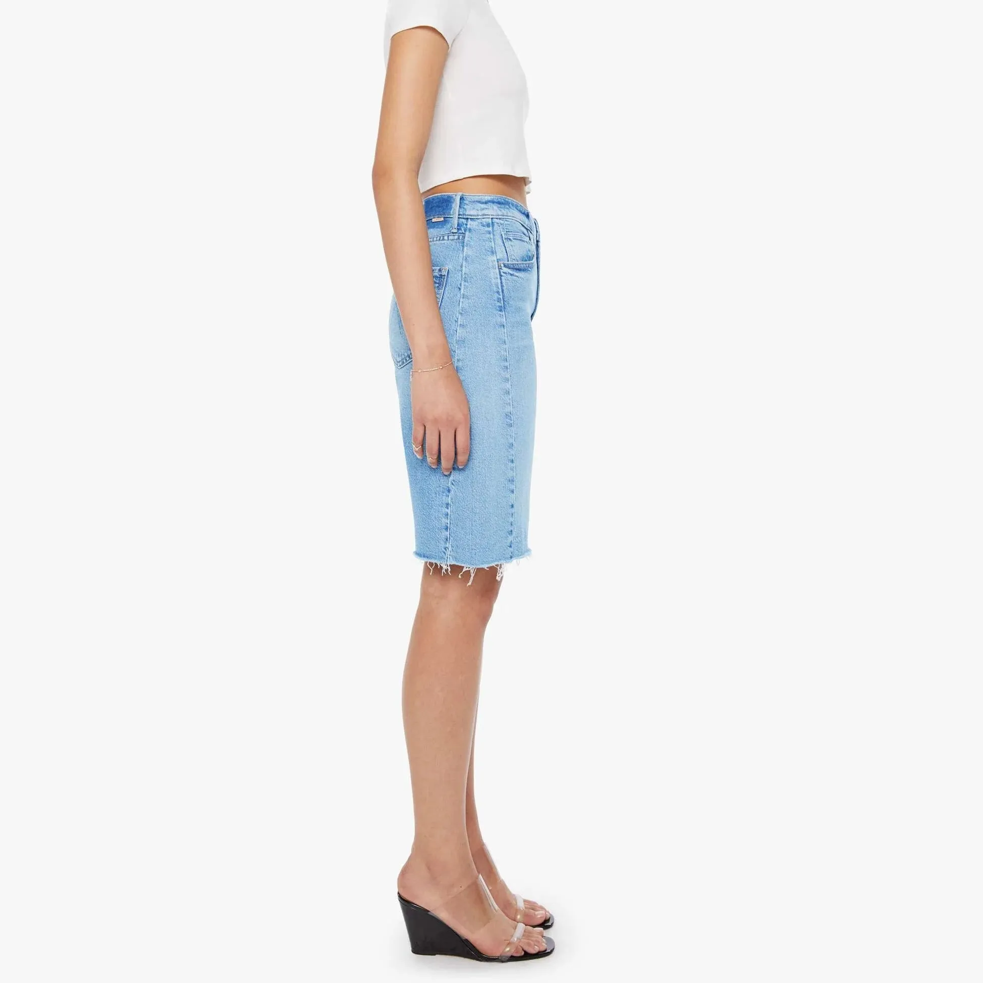 DoubleLayeredHem Leader Fit The Half-Pipe Bermuda Fray (Sow Surreal)