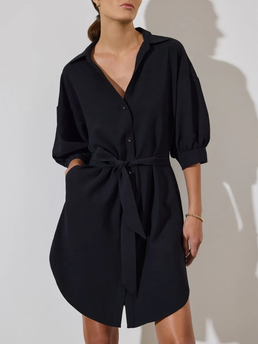 Modern and Stylish Mid layer The Kate Crepe Belted Dress