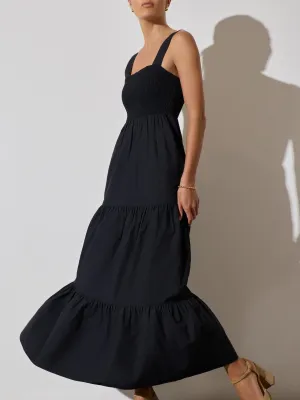 The Kim Dress Edgy-Look Silk Air