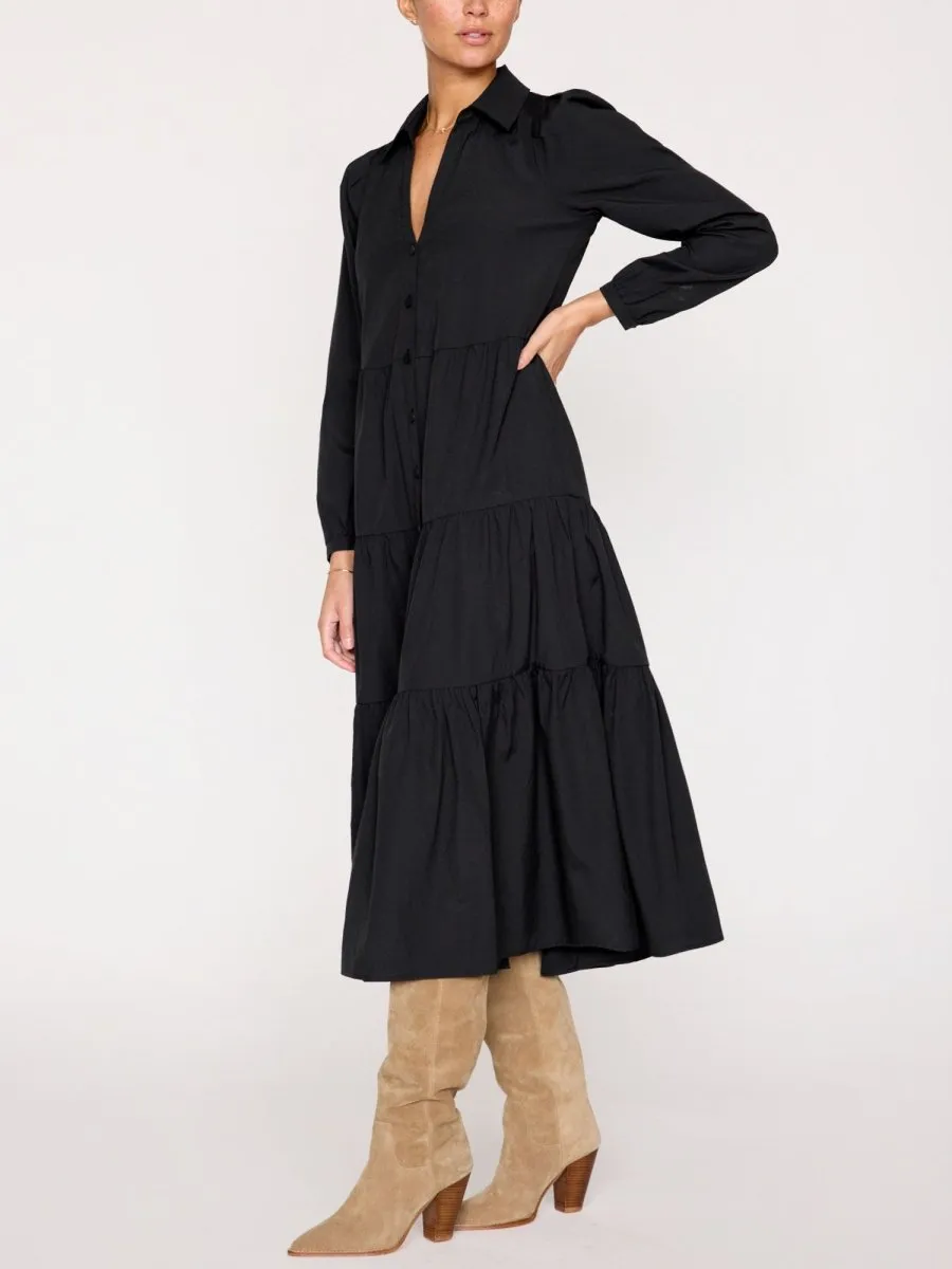 Versatile sundress The Long Sleeve Havana Dress