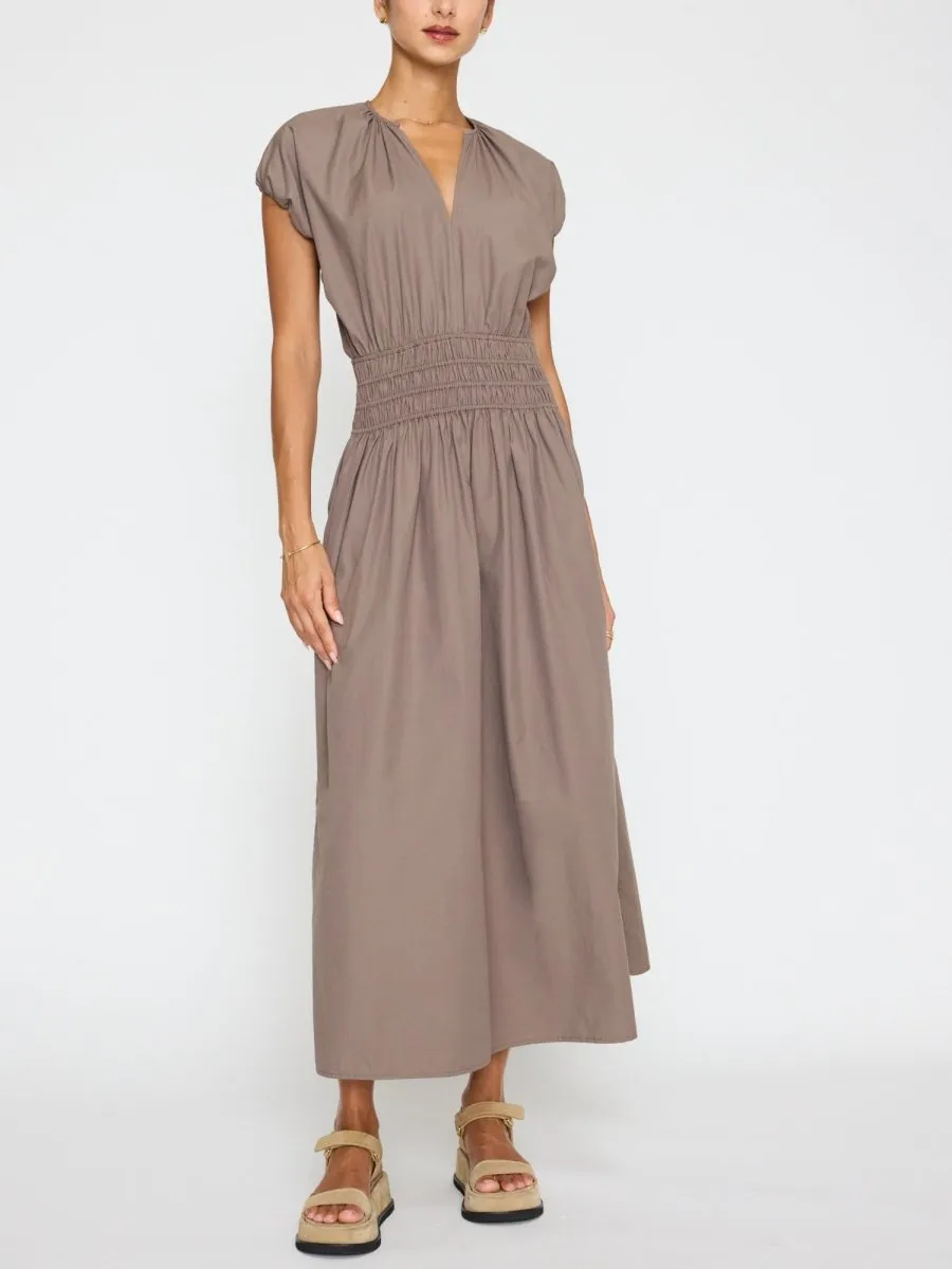 The Mina Dress Draped Silhouette