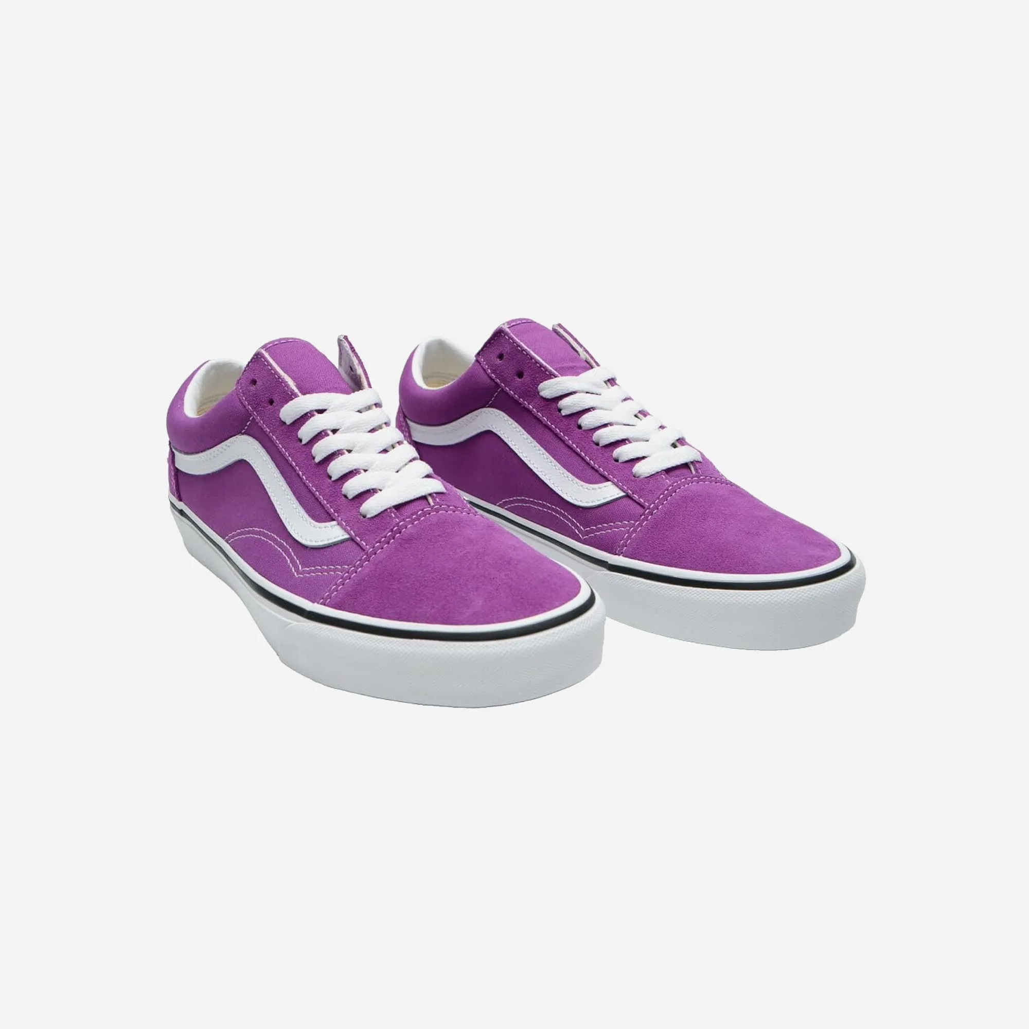 Vans Old Skool Shoe Willowherb Purple ventilation channels