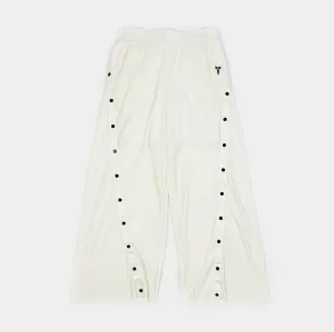 StretchFabric Kobe Pleated Tear Away Womens Pants (Beige/Black)