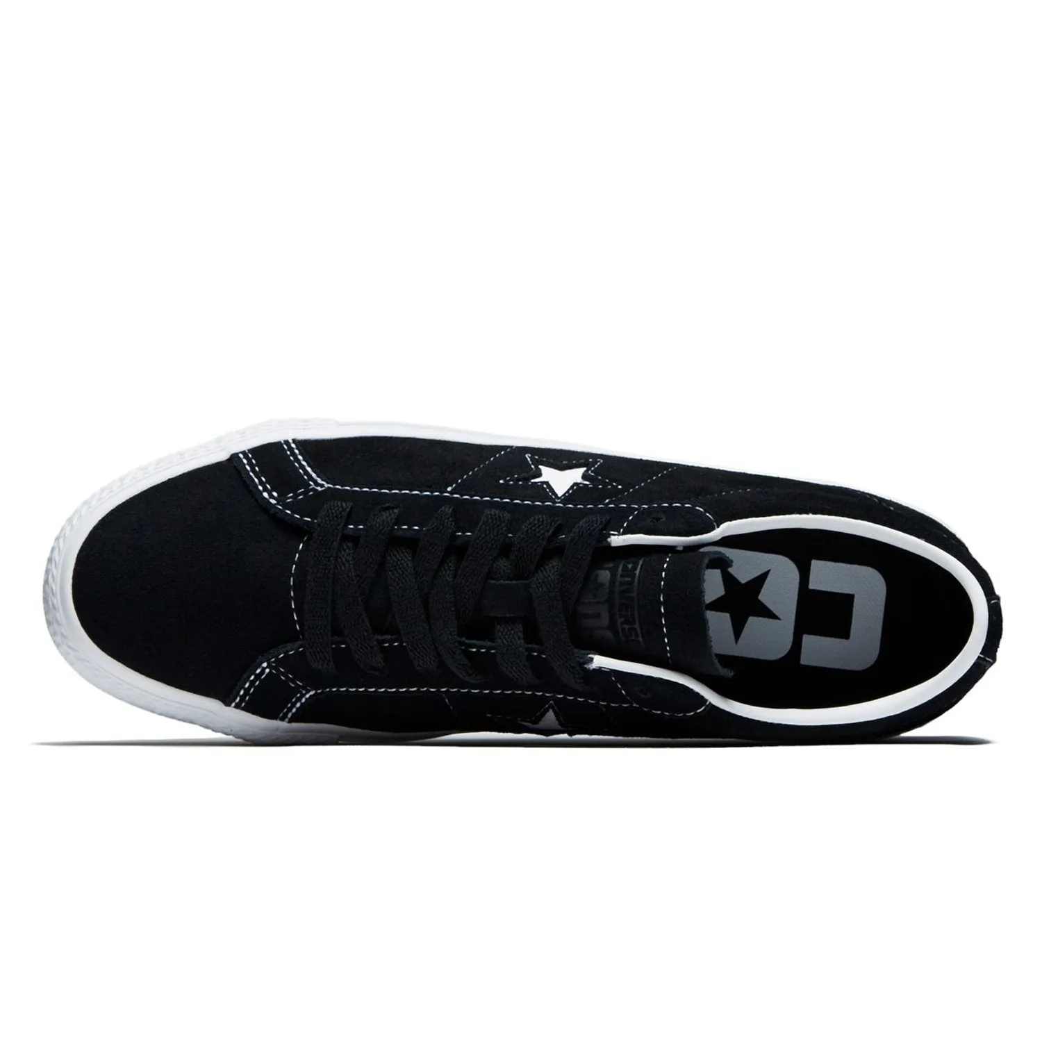 Foot Balance Pro Skate Converse CONS One Star Pro Ox Black/Black/White