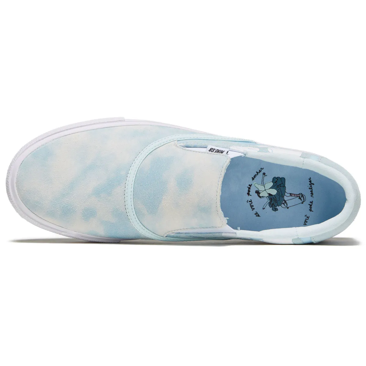 Nike SB Verona Slip On x Rayssa Leal Glacier Blue Urban Performance Bold Step