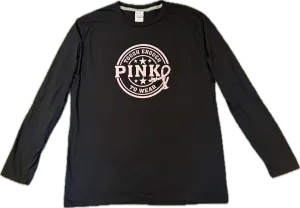 Tough Enough To Wear Pink Long Sleeve Athletic Comfort Wear Business Meeting