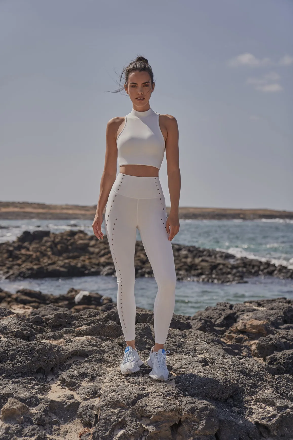 Training Laser Cut Legging For Teens Indoor Exercise