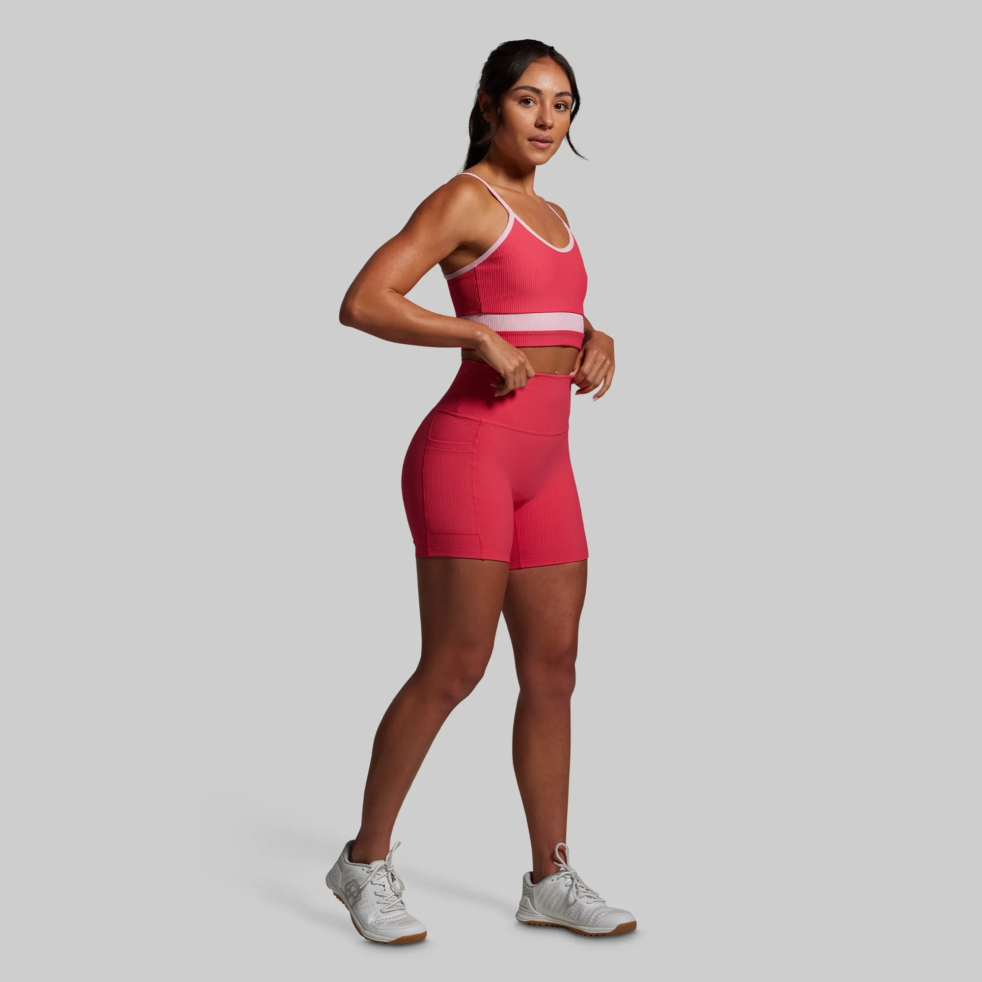 High-quality Out of Line Sports Bra (Watermelon)