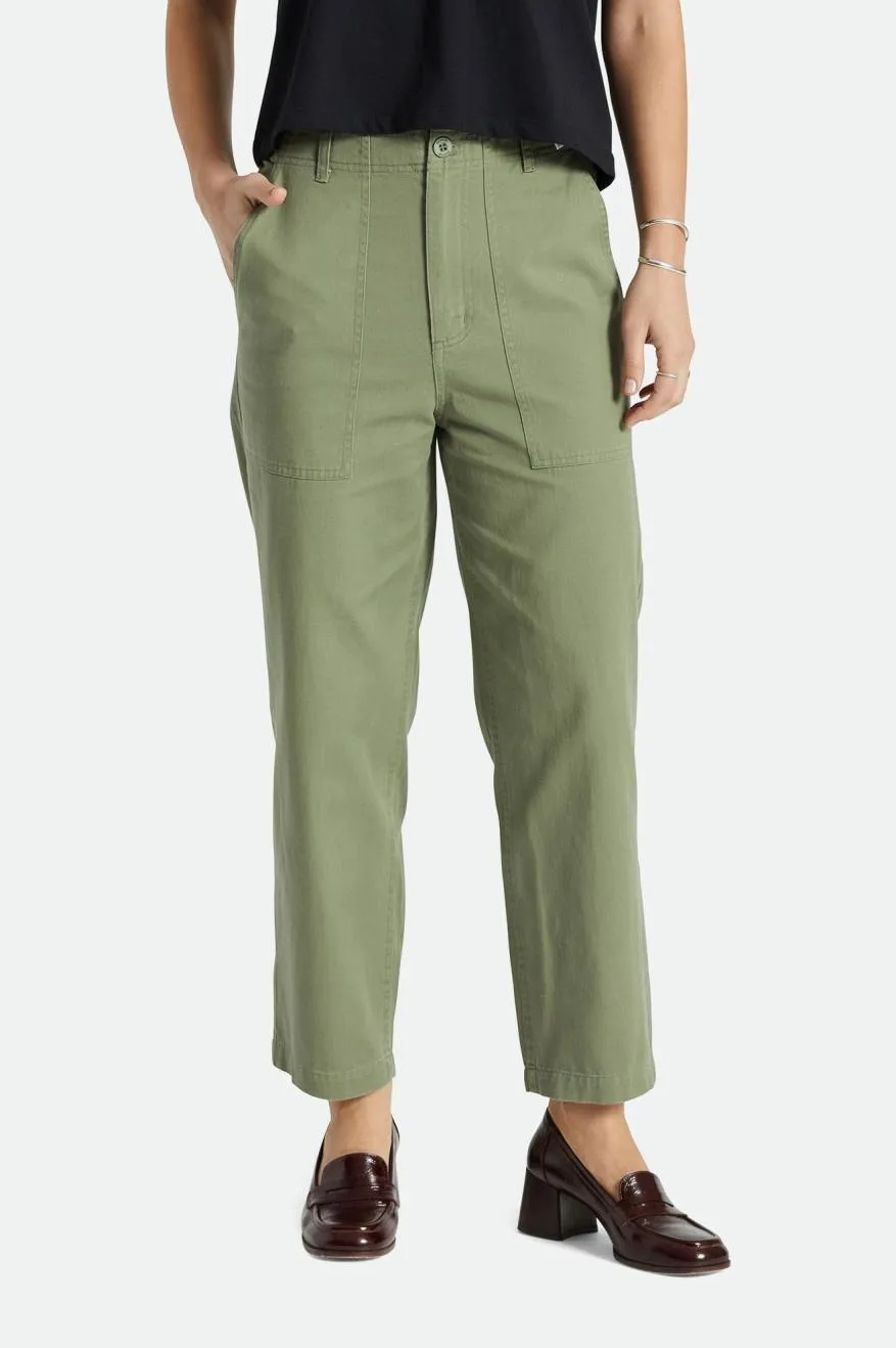 Vancouver Pant - Olive Surplus Seasonless wear QuickReleaseBuckle