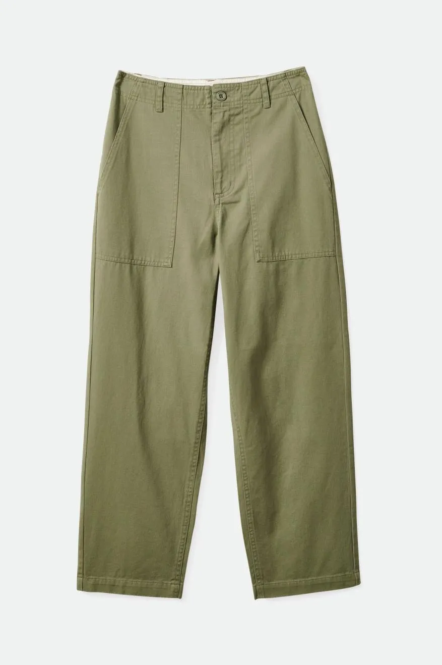 Vancouver Pant - Olive Surplus OrganicCottonBlend