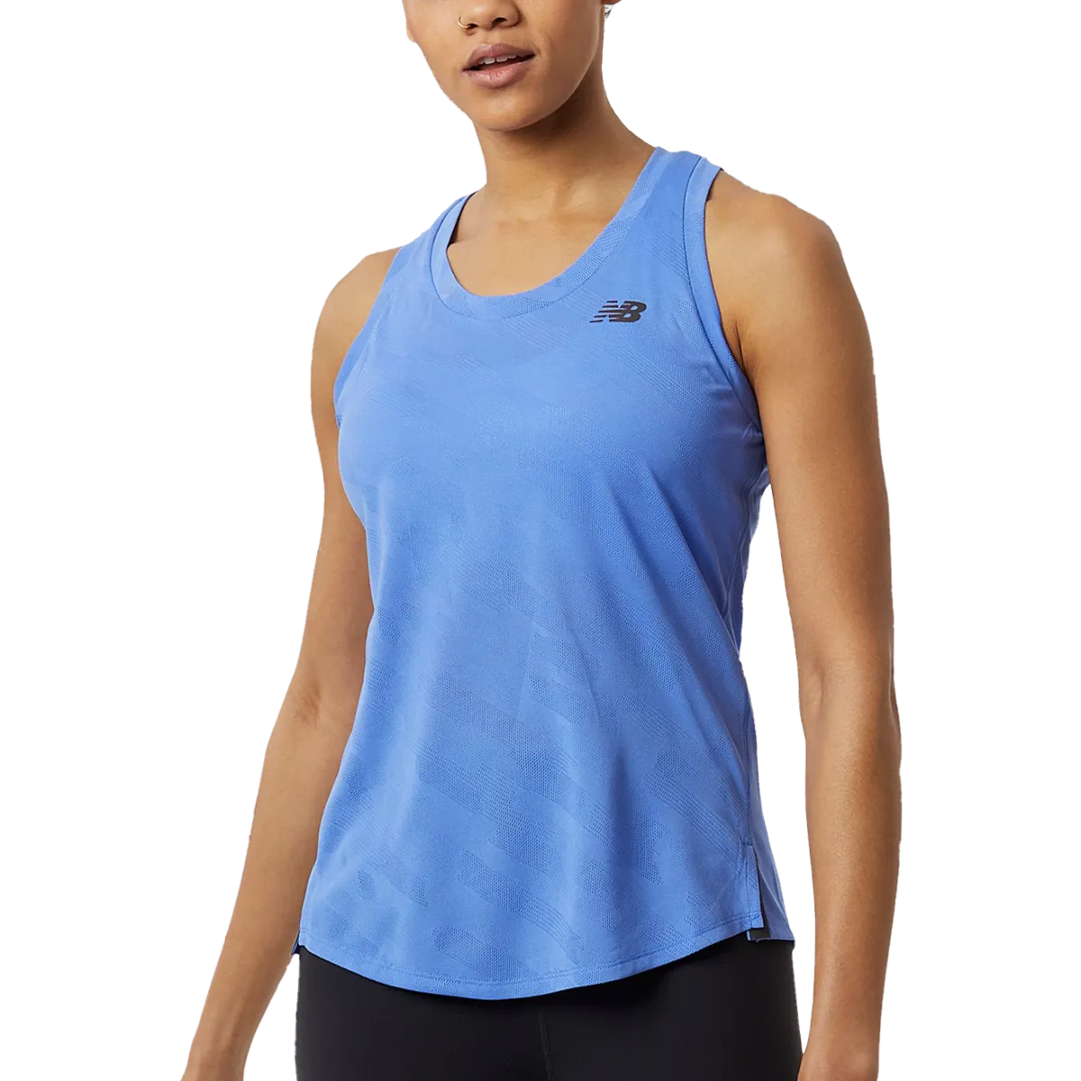 Air Comfort Reinforced Seams Women's Q Speed Jacquard Tank