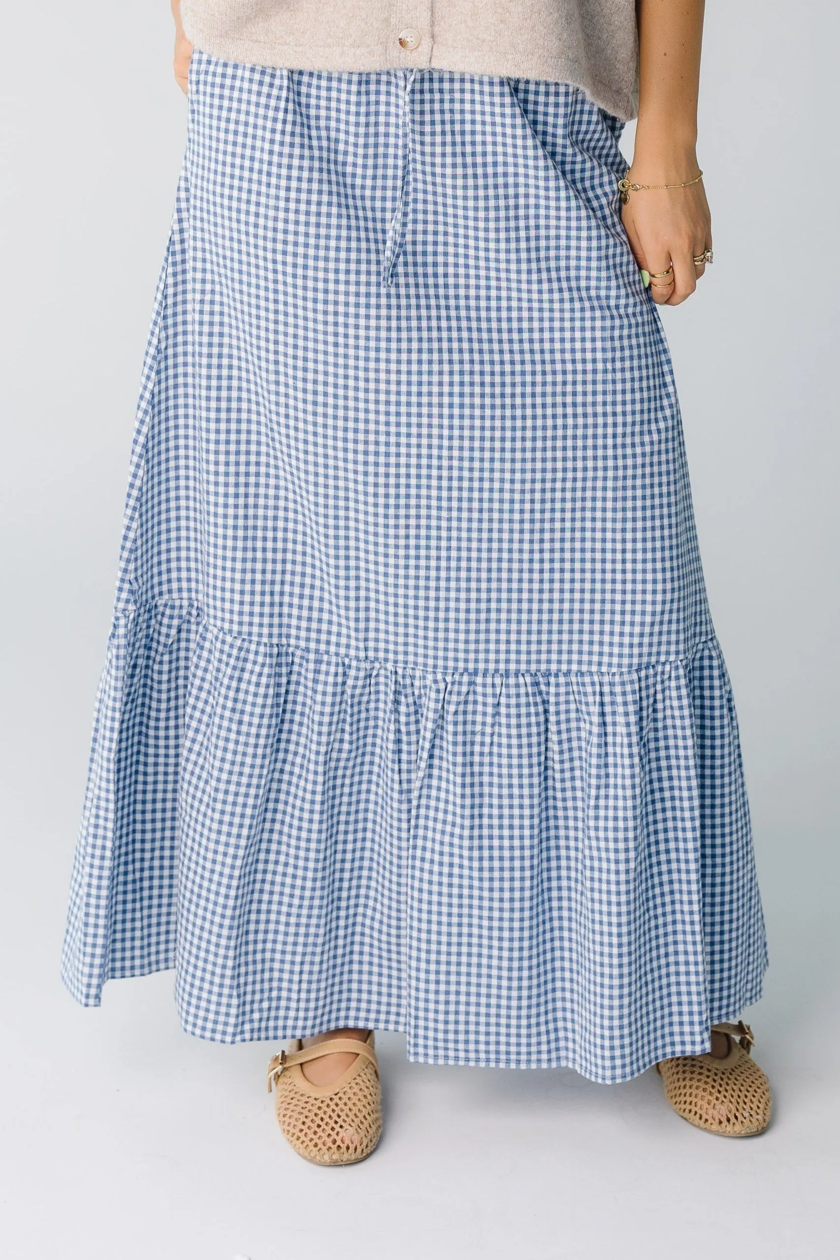 Tricia Gingham Skirt Style Moment