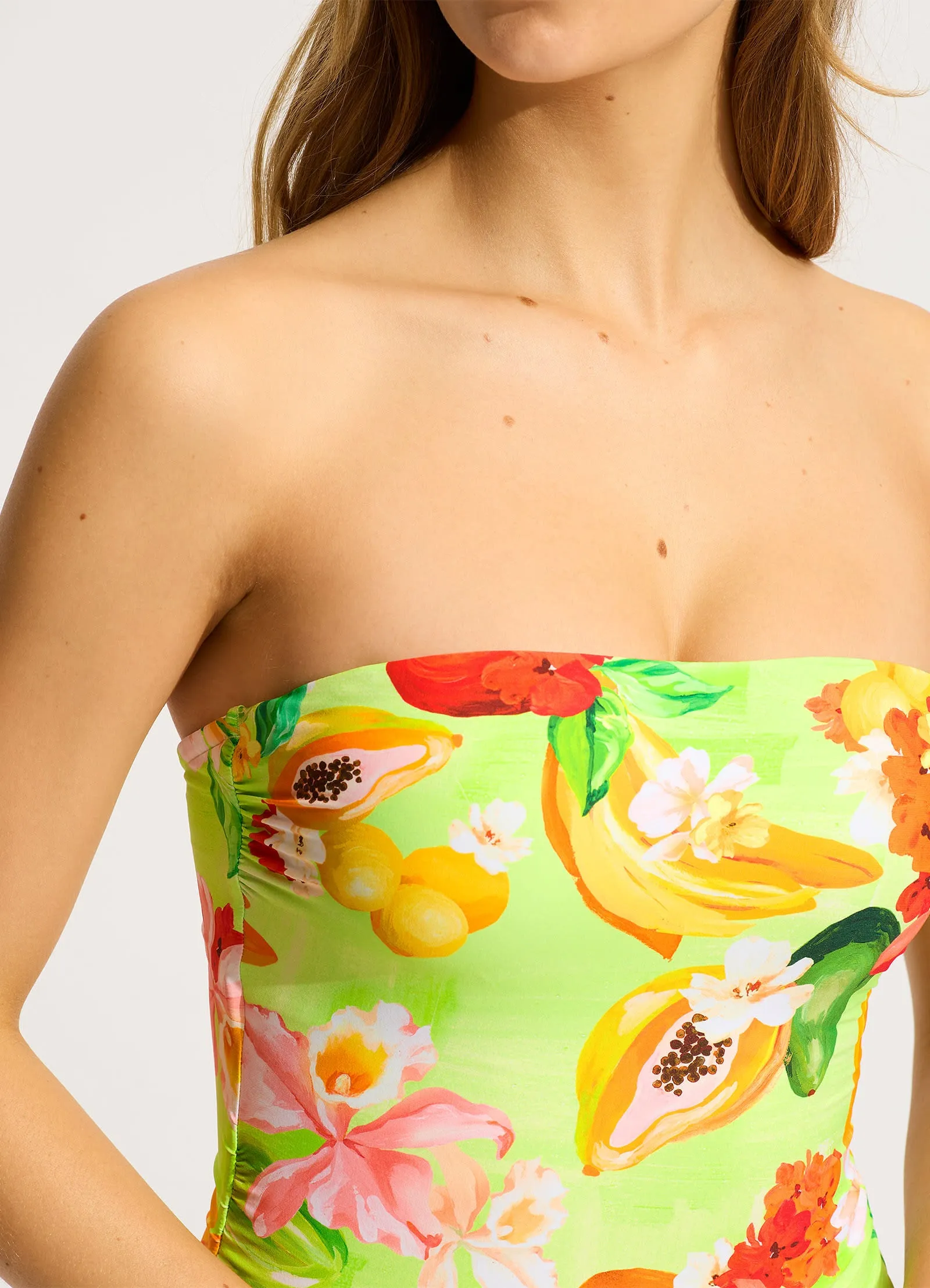 Tropique DD Bandeau One Piece - Aloe Gel Sand Resistant Fabric