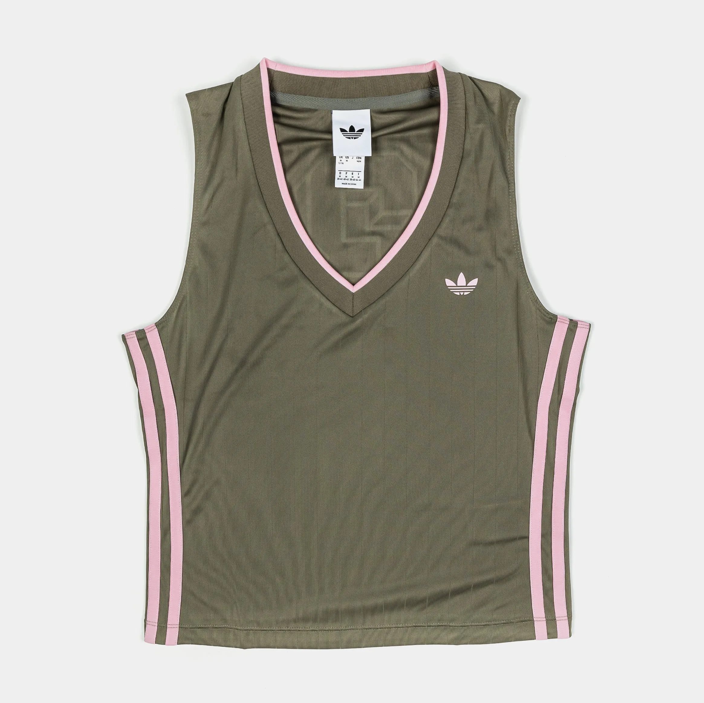 Sun shield Soccer Summer V Neck Tank Womens Short Sleeve (Olive/Pink)
