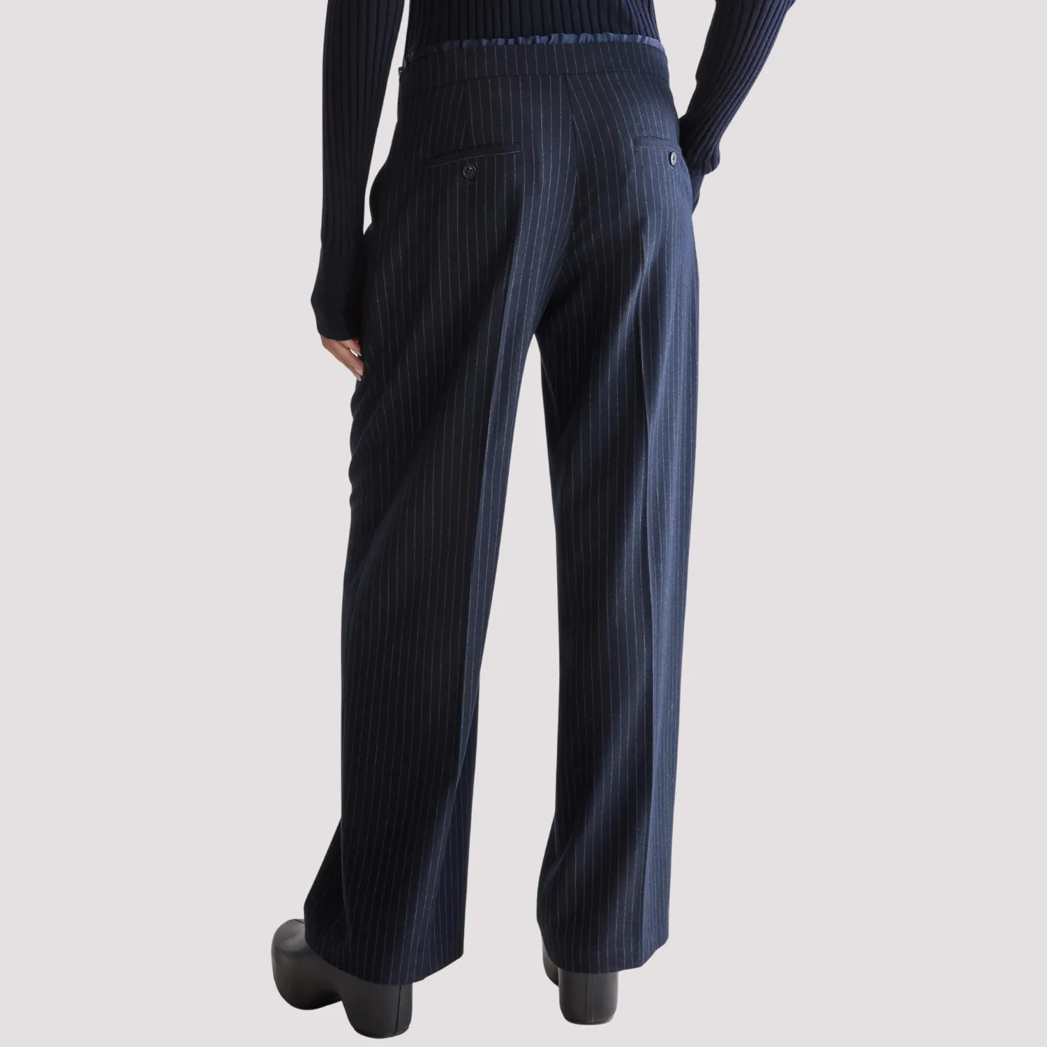 Turin Formal Trousers (Stripe A) SnagFreeFabric Comfortable Cut