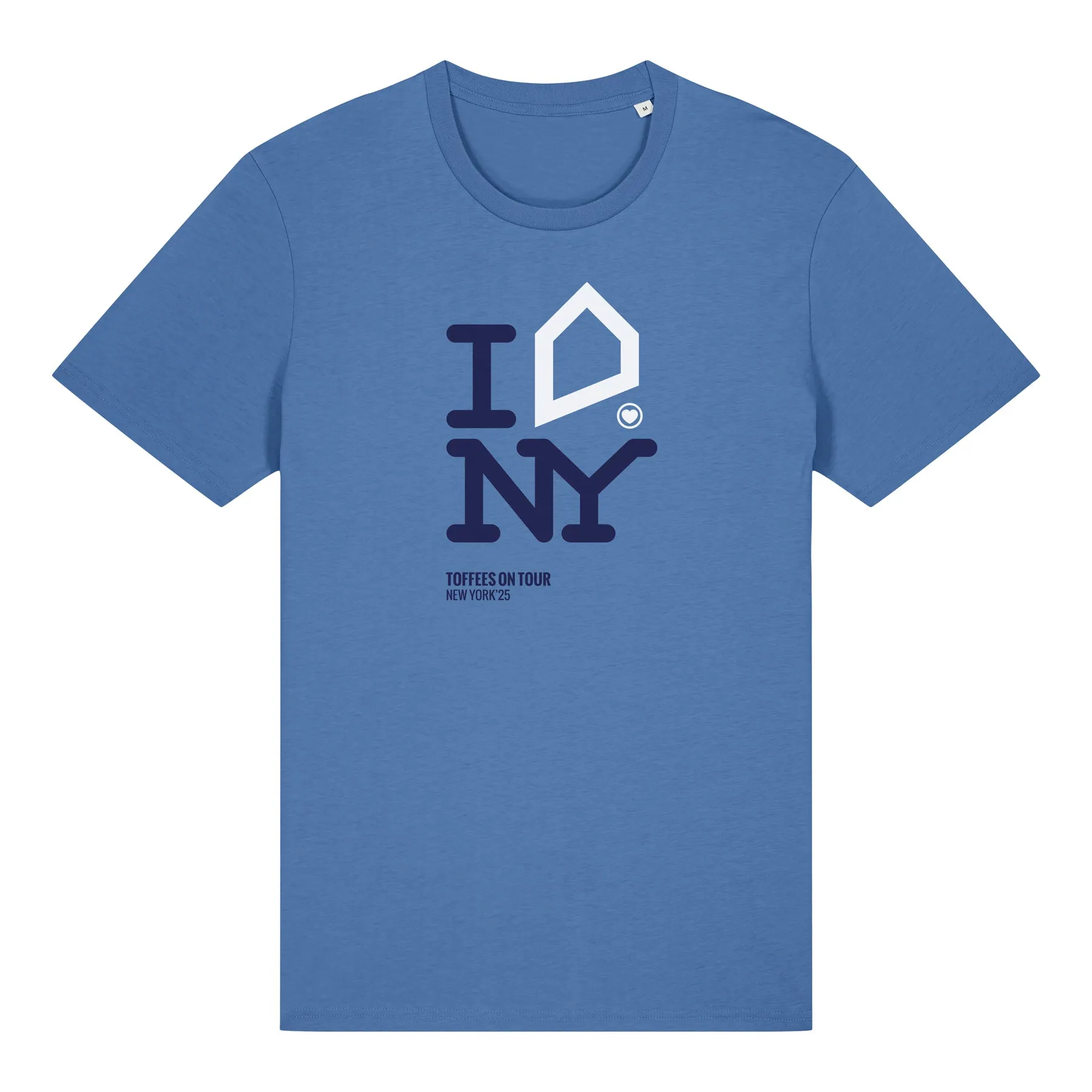Lovin' NY Block Logo USA Tour Tee Natural Fiber Blend Abstract mystery