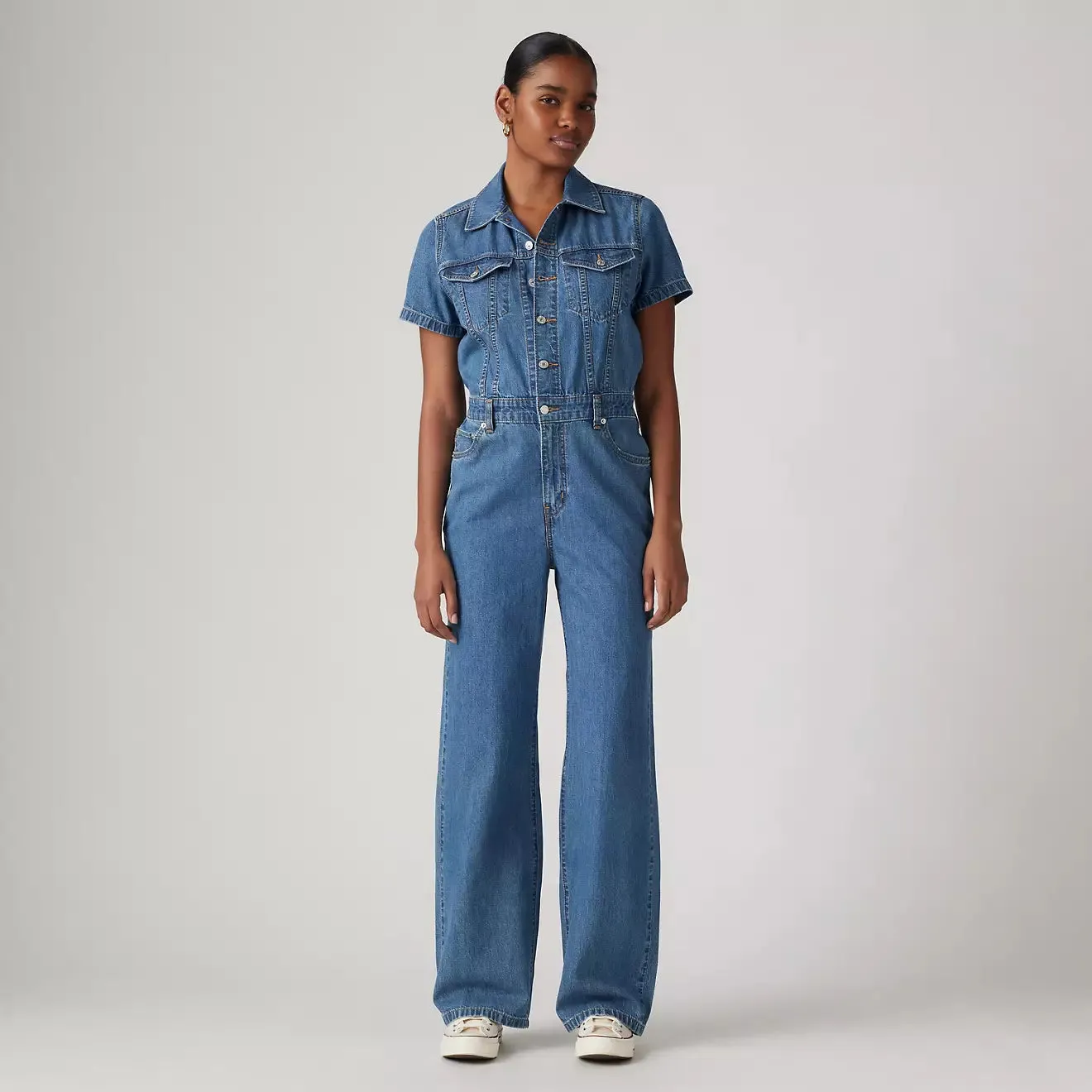 Pure Stitch Type 3 Jumpsuit (Blue Joke)