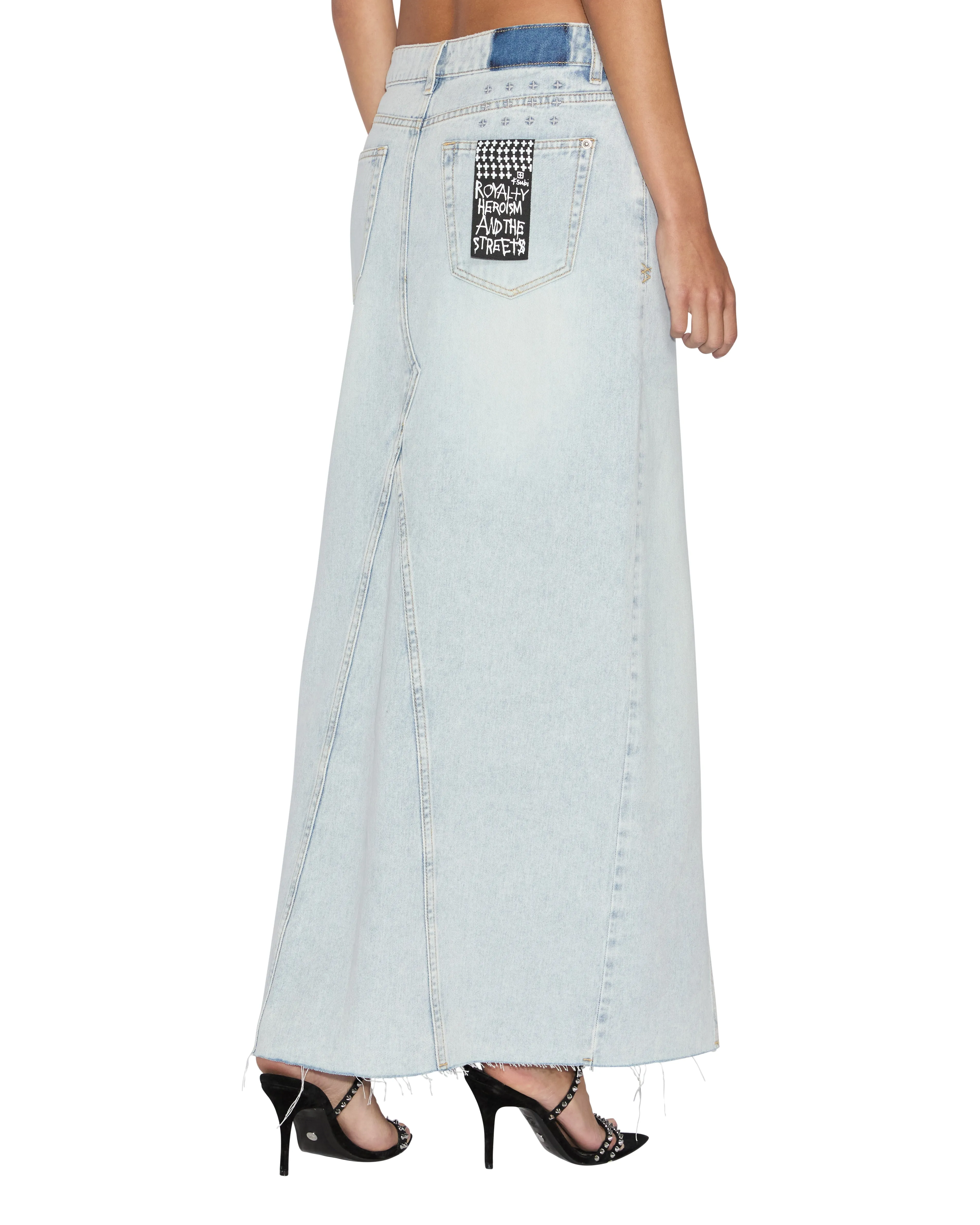 Neat Finish Chic Appeal RELAX MAXI SKIRT SKYFALL