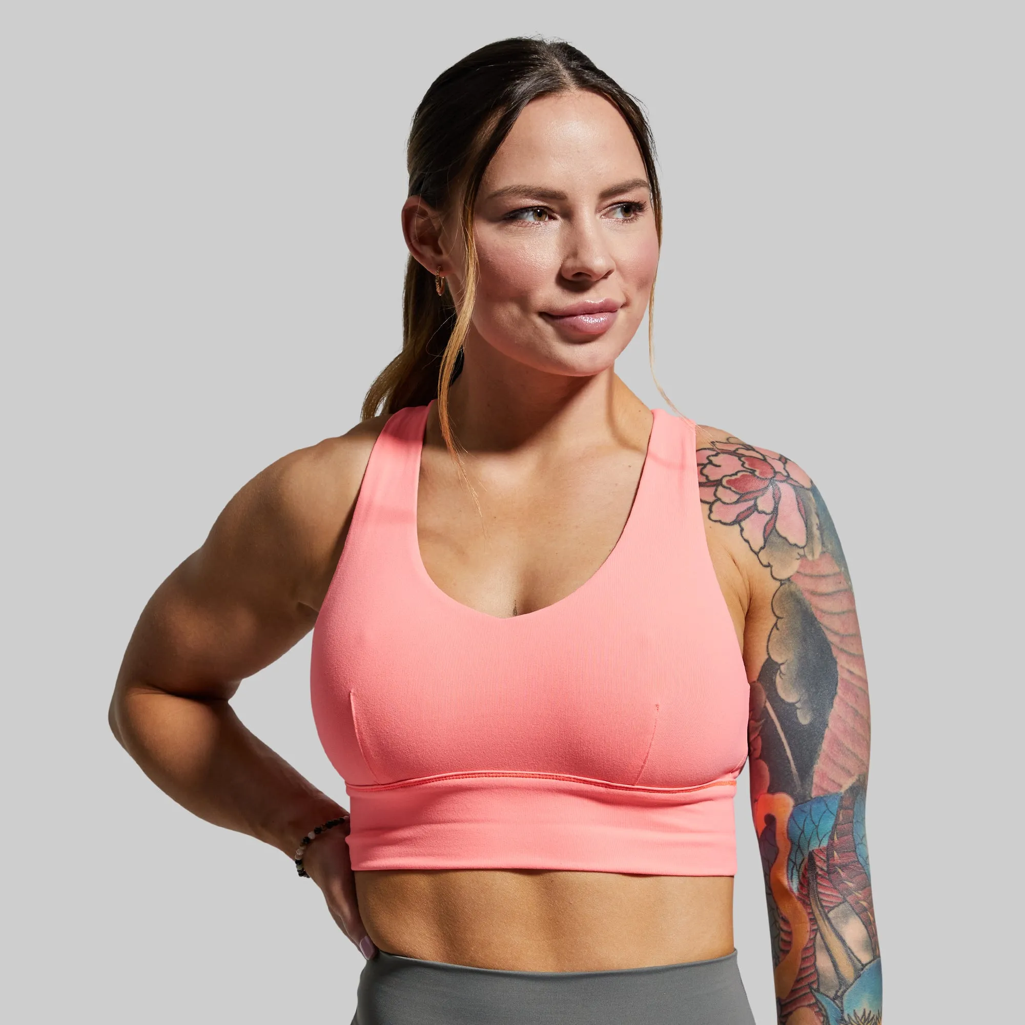 X-Factor Sports Bra (Coral) Lightweight Fit