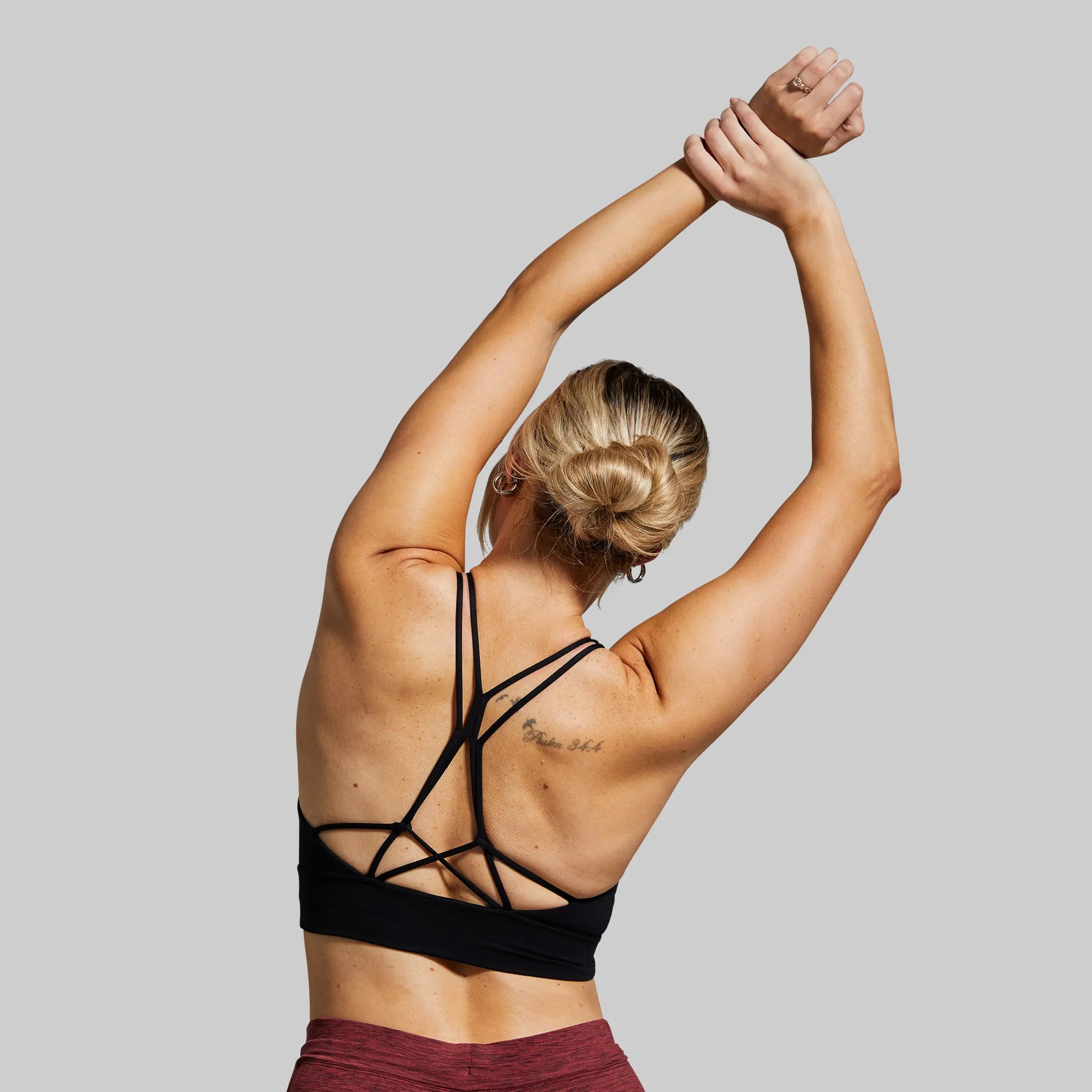 Untamed Original Sports Bra (Black) Sleeveless