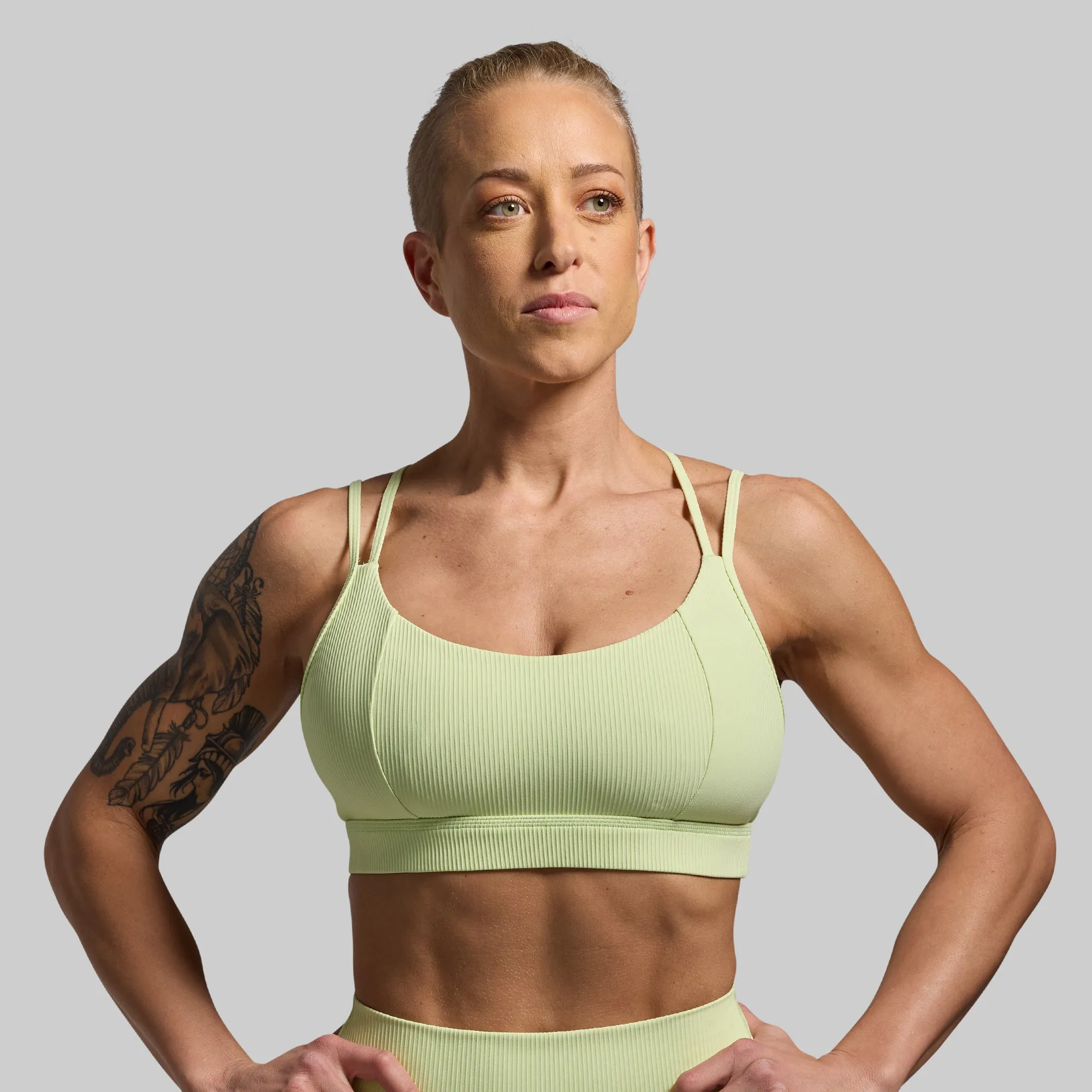 Lotus Sports Bra (Glow) Anti-pilling Skinny fit seams